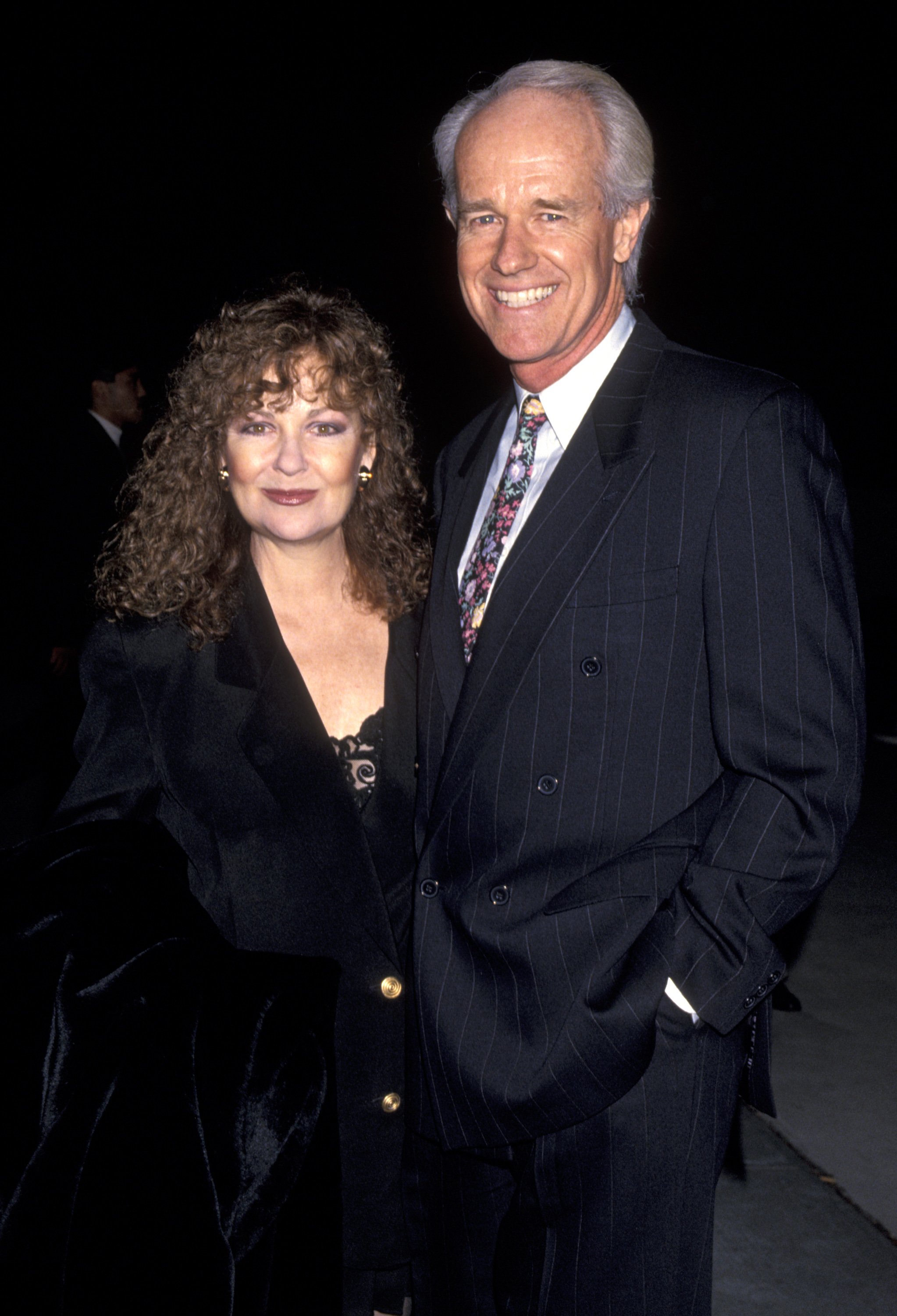 Shelley Fabares and Mike Farrell attend the APLA Commitment to Live VII at Universal Studios on January 27, 1994 in Universal City, California. / Source: Getty Images