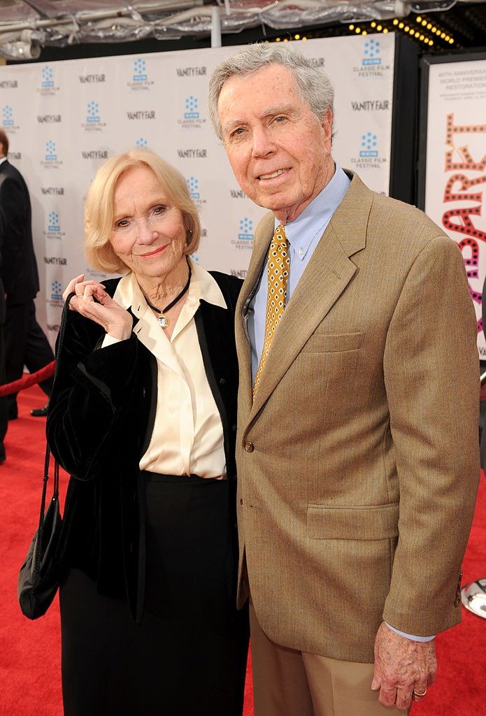 Actress Eva Marie Saint and director Jeffrey Hayden arrive at the 2012 TCM Classic Film Festival Opening Night Gala held at Grauman's Chinese Theatre on April 12, 2012. | Photo: Getty Images