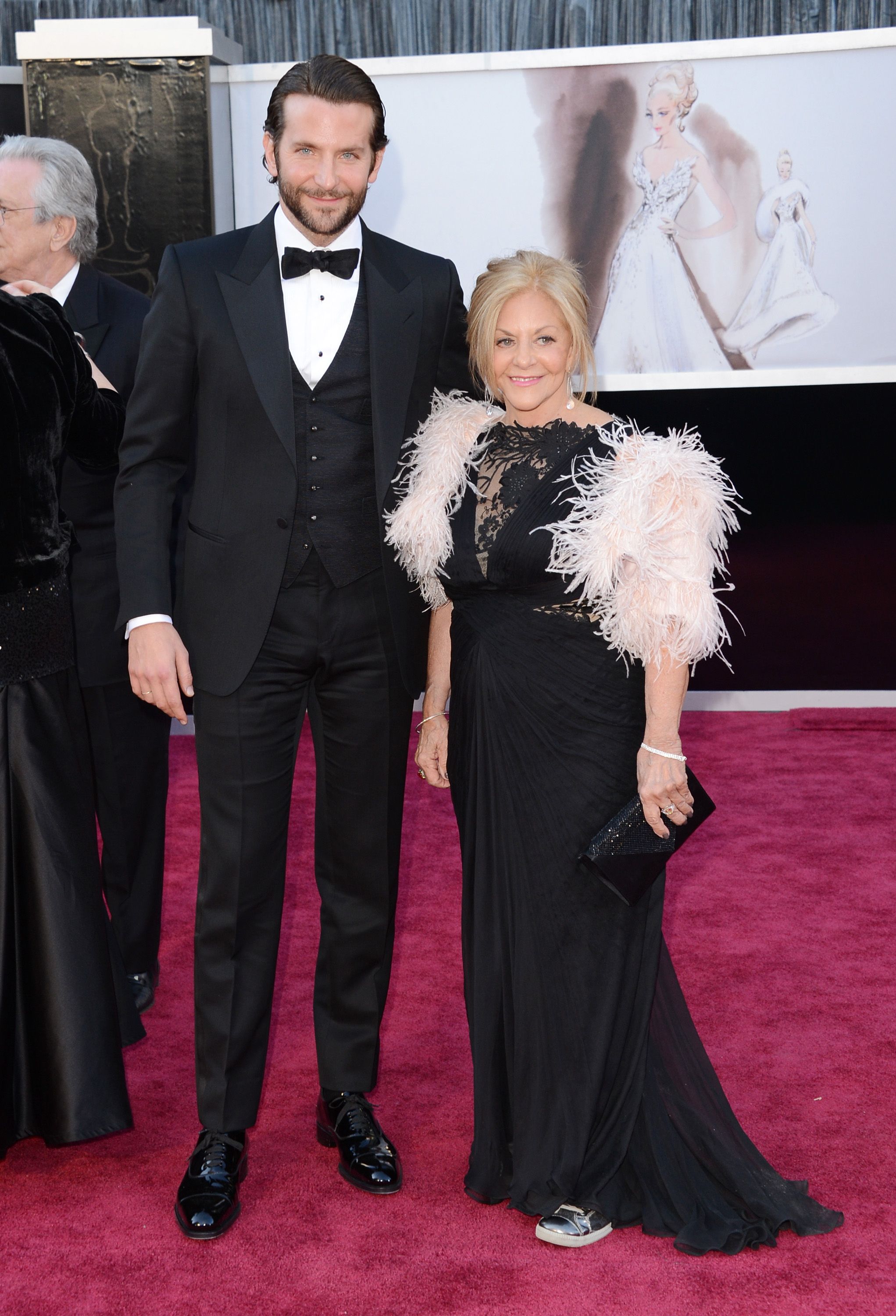 Bradley Cooper and his mother Gloria Cooper at the Oscars at Hollywood & Highland Center on February 24, 2013 in Hollywood, California. | Source: Getty Images