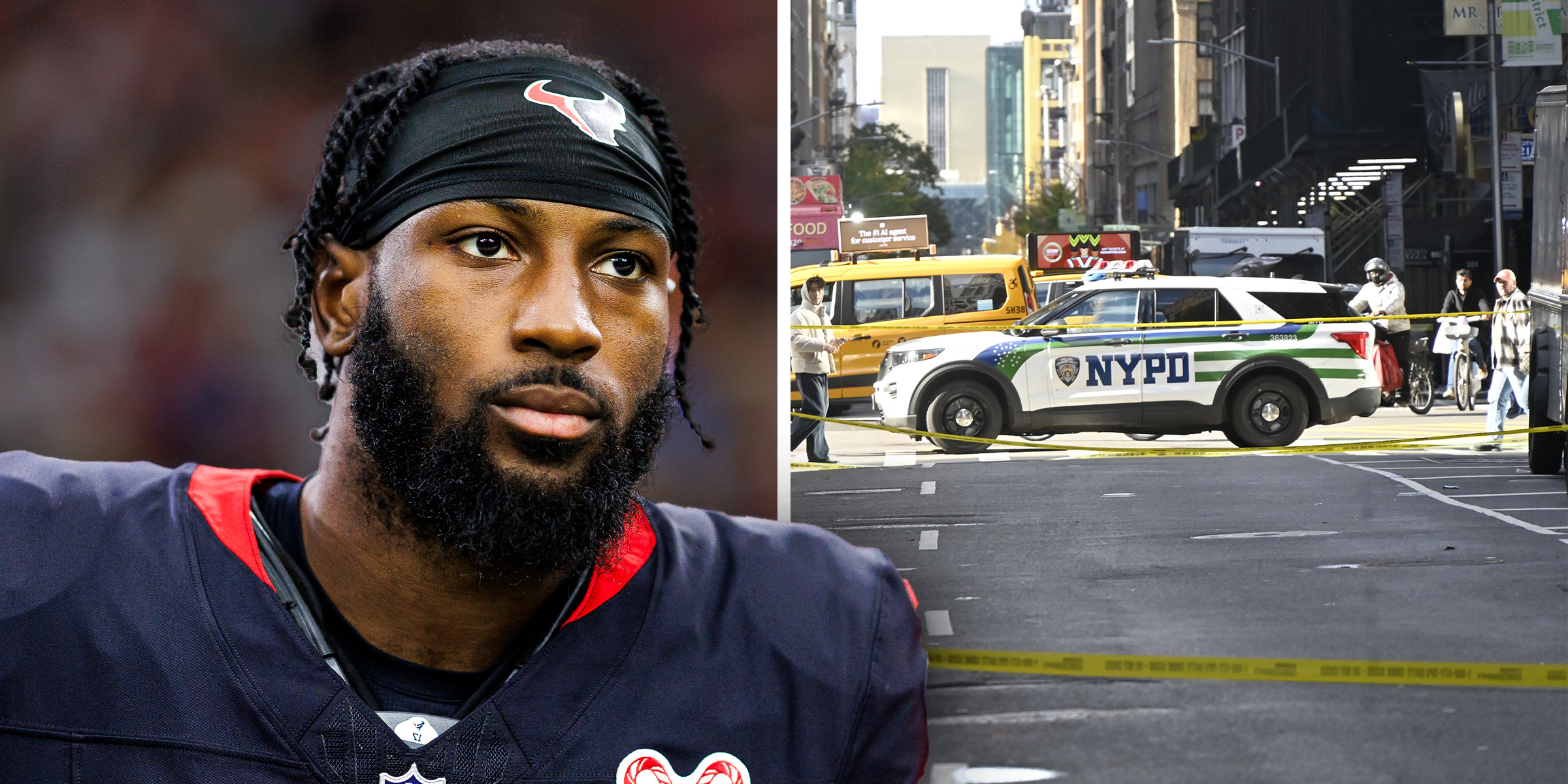 Kris Boyd | NYPD officers secure the scene | Source: Getty Images