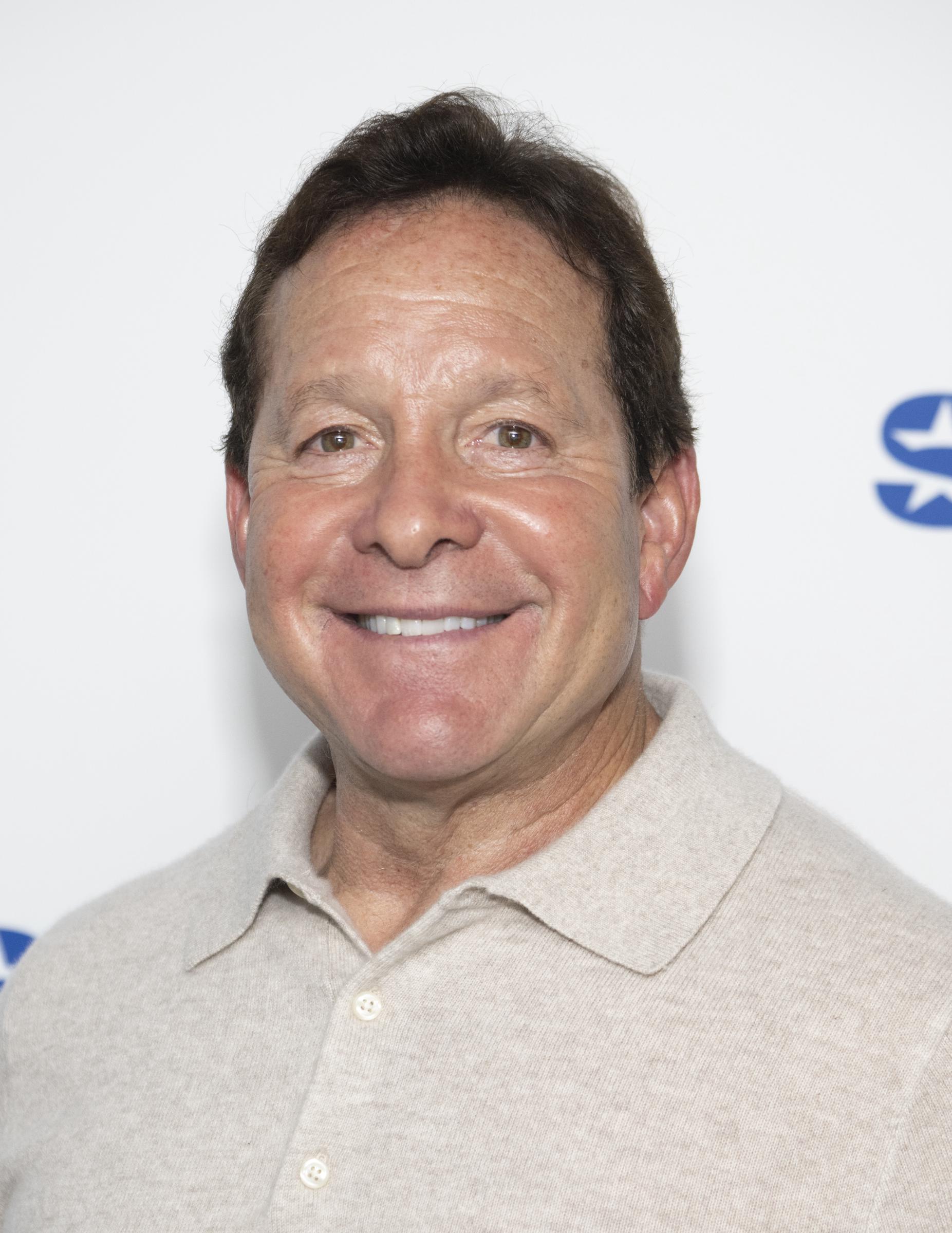 Steve Guttenberg visiting SiriusXM Studios in New York City on May 22, 2024 | Source: Getty Images