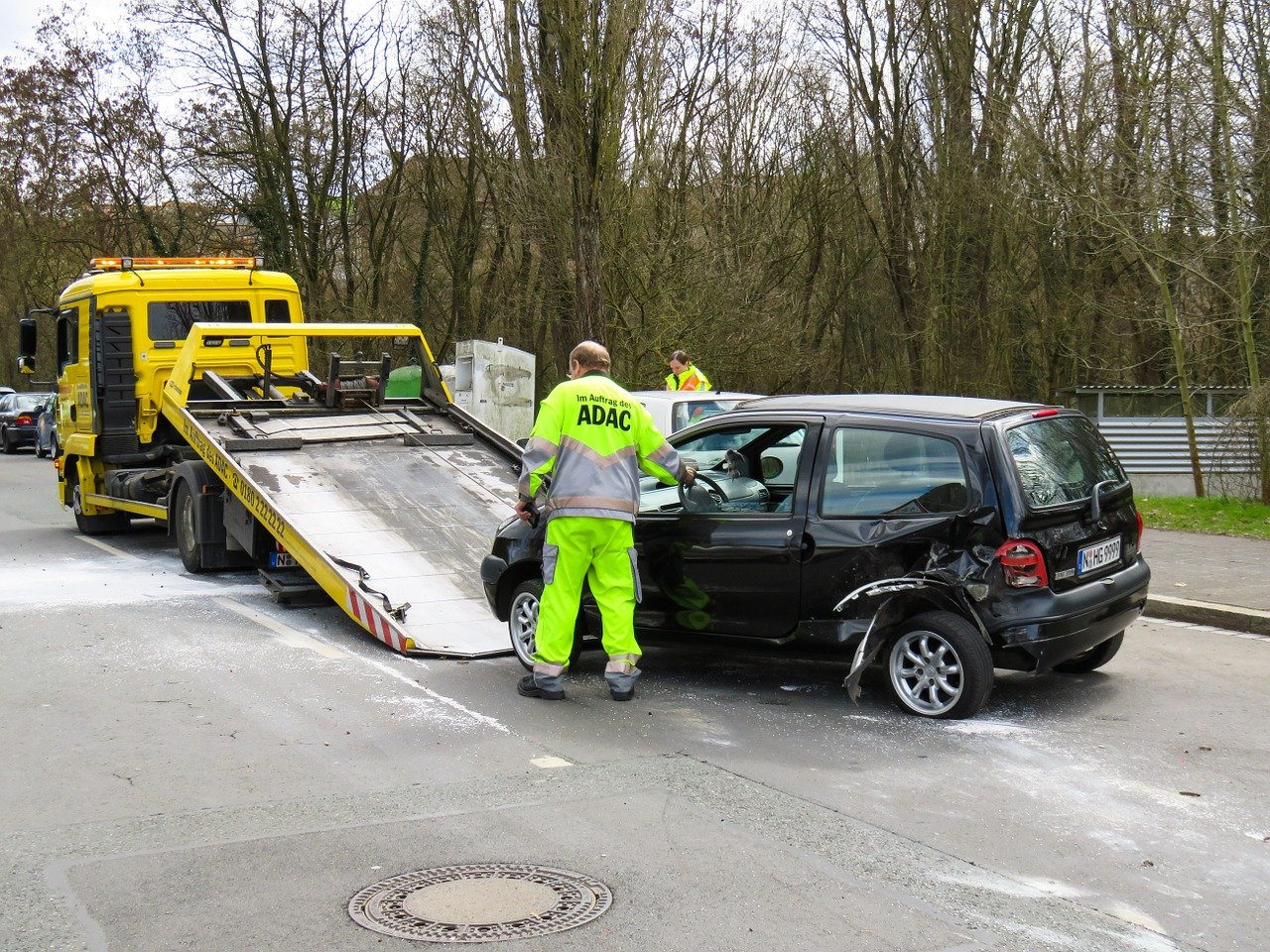 Une voiture endommagée lors d'un accident. | Photo : Pixabay