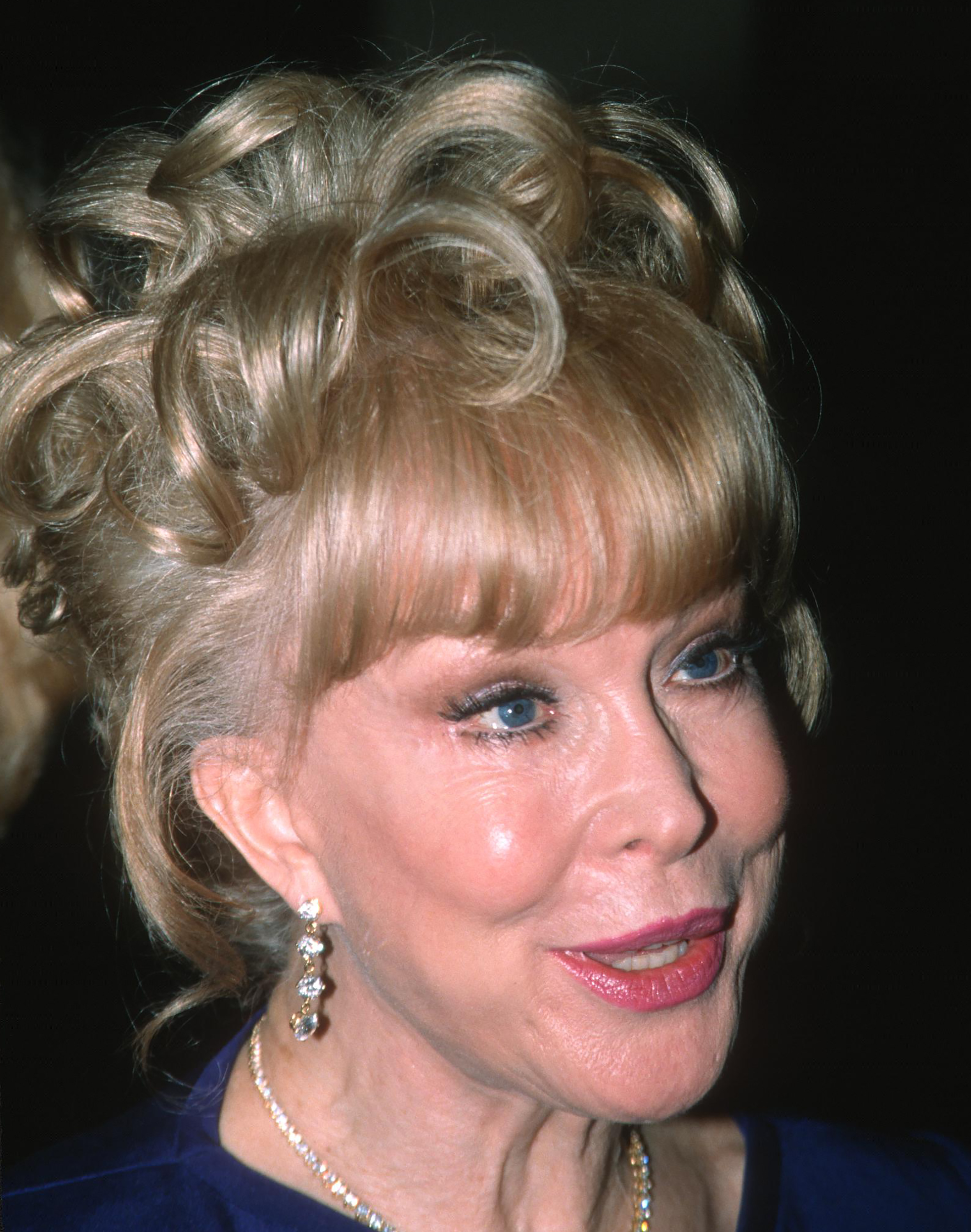 Barbara Eden at the 45th Annual Thalians Ball Honoring Mary Tyler Moore on October 7, 2000, in Los Angeles, California. | Source: Getty Images