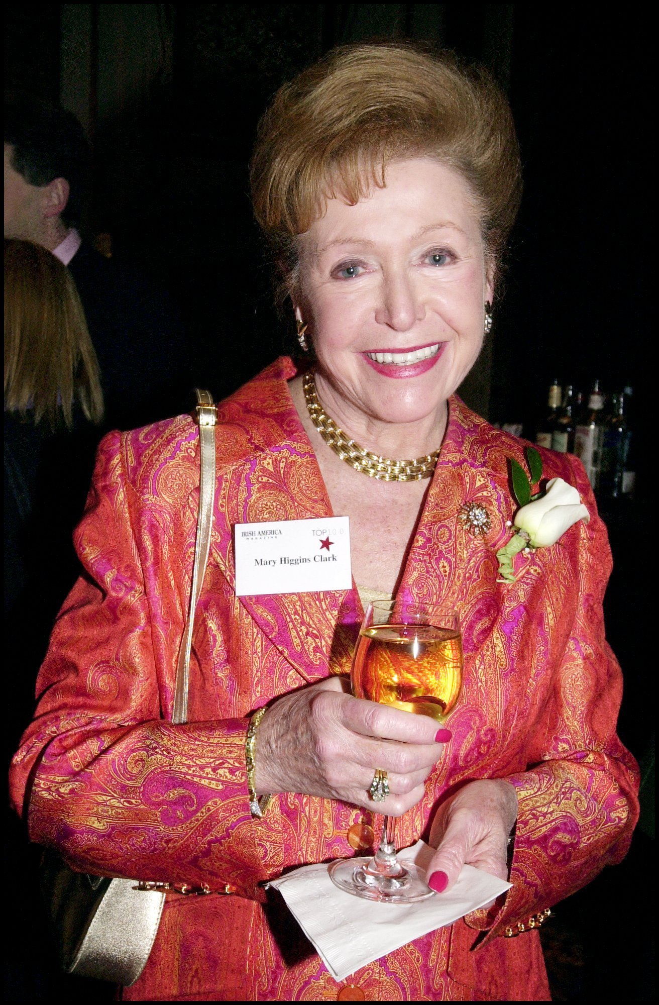 Mary Higgins Clark at  the16th annual Irish America top 100 gala at the Plaza Hotel in New York City | Photo: David LEFRANC/Gamma-Rapho via Getty Images