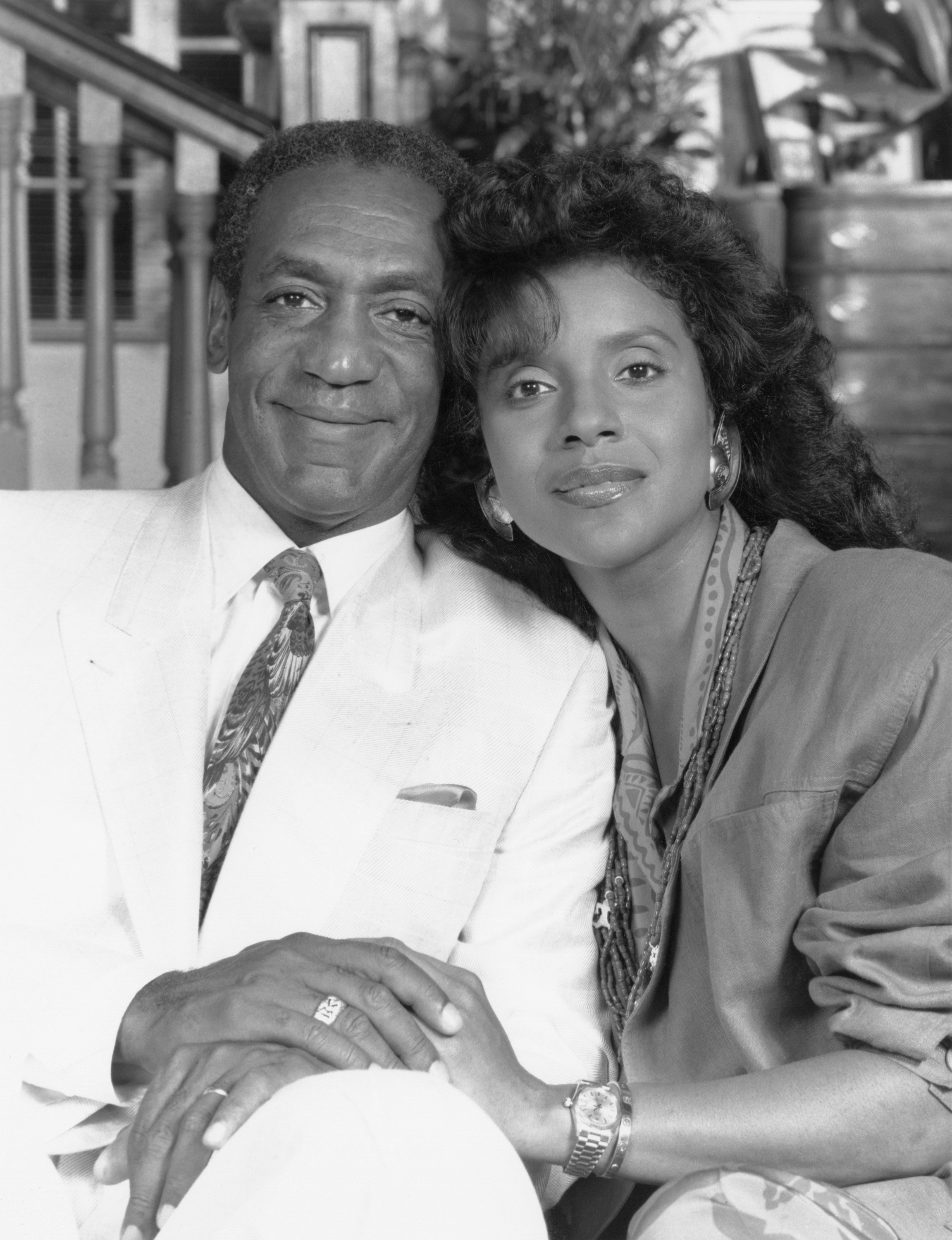 THE COSBY SHOW -- Season 4 -- Pictured: (l-r) Bill Cosby as Dr. Heathcliff 'Cliff' Huxtable, Phylicia Rashad as Clair Hanks Huxtable  | Photo: GettyImages