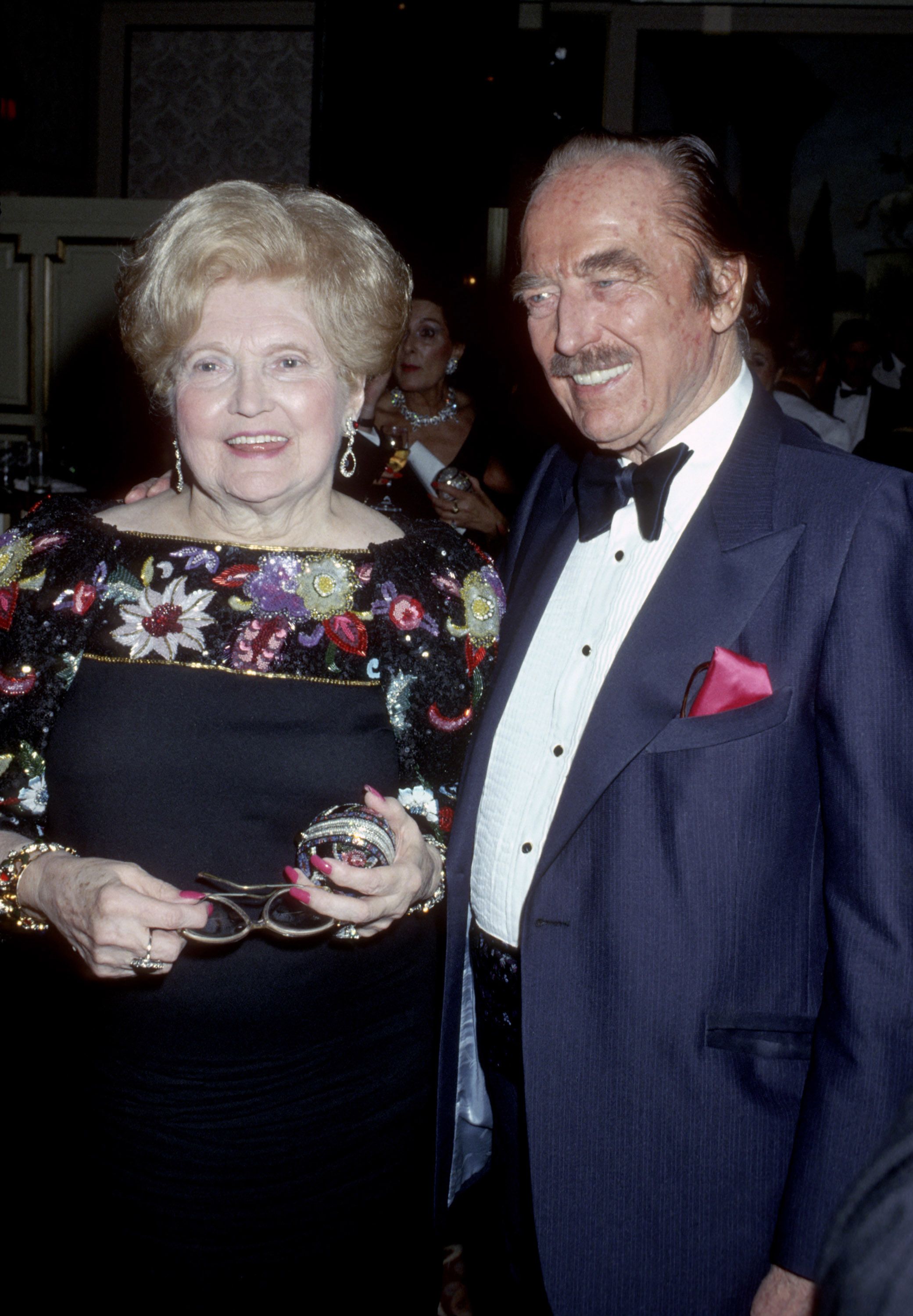 Mary Anne Trump MacLeod and Fred Trump attend the Police Athletic League dinner honoring Donald Trump at the Plaza Hotel in May 1989 in New York | Source: Getty Images