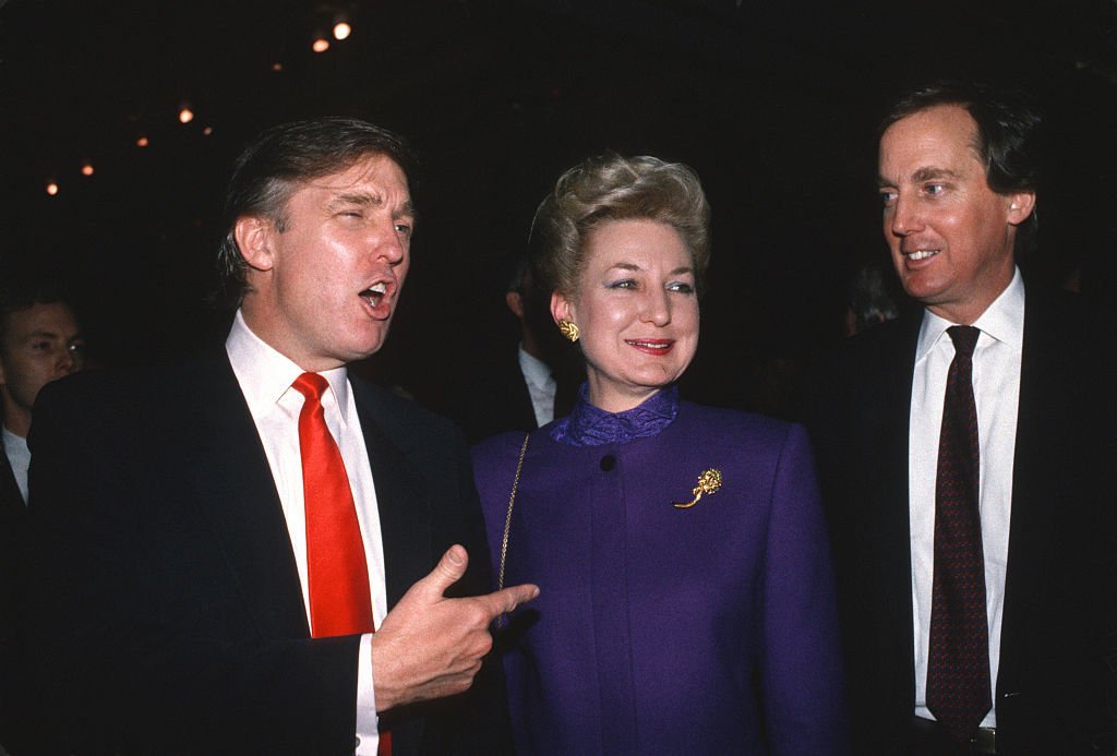 Donald Trump, Maryanne Trump Barry, and Robert Trump | Photo: Getty Images
