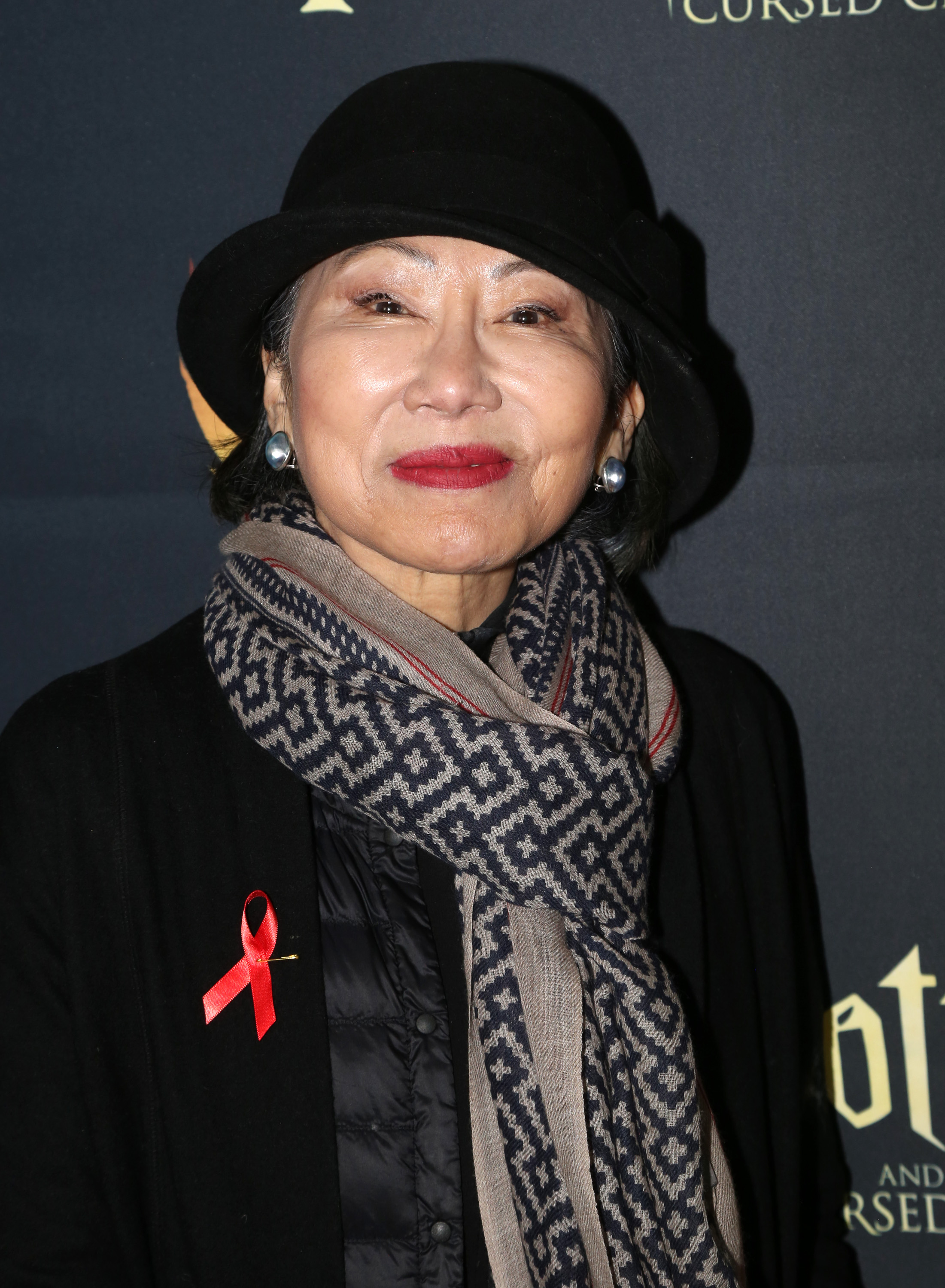 Amy Tan poses at the opening night of "Harry Potter and The Cursed Child, Parts One & 2" at The Curran Theatre in San Francisco, California on December 1, 2019. | Source: Getty Images