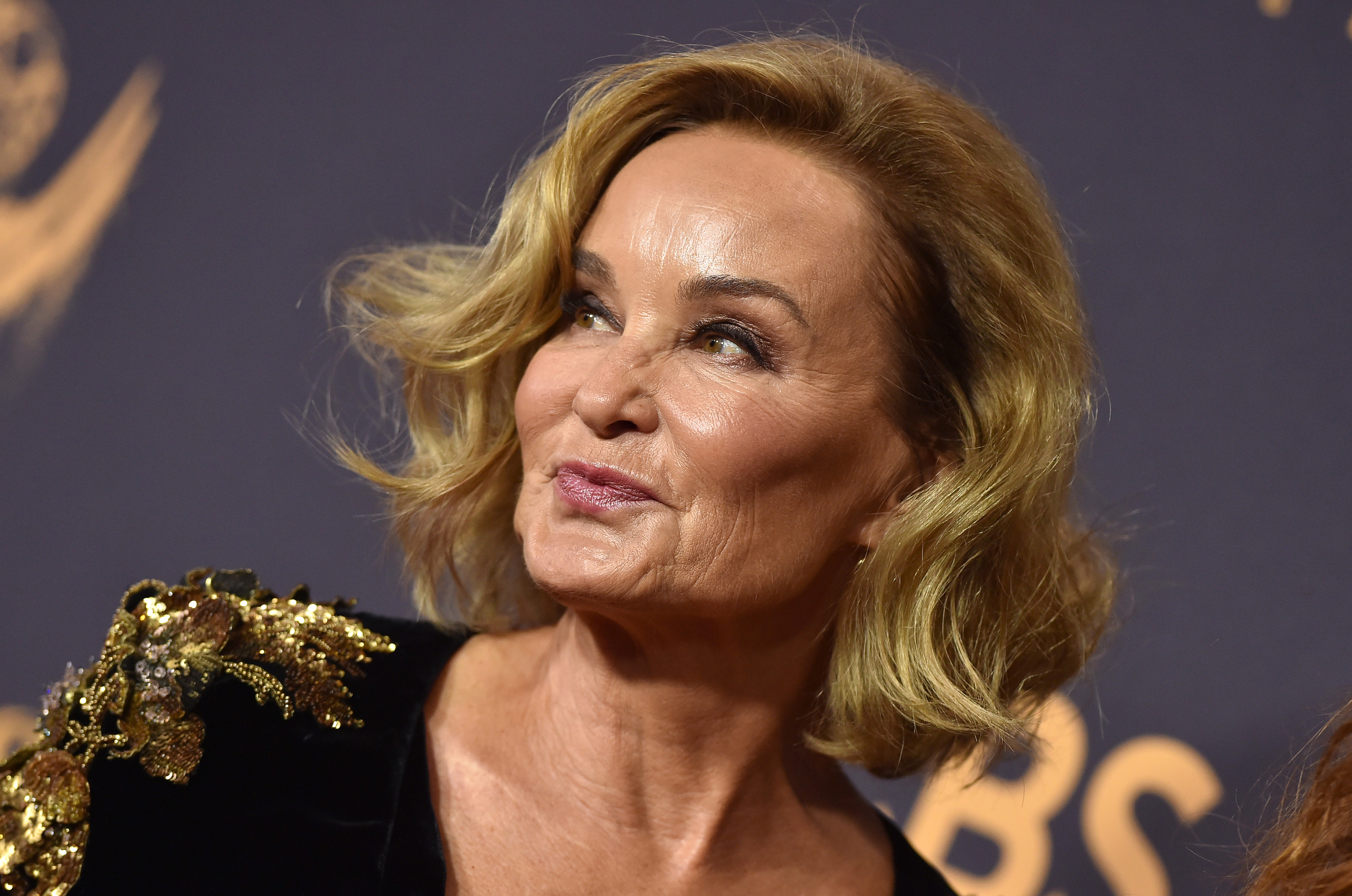 Jessica Lange arrives at the 69th Annual Primetime Emmy Awards at Microsoft Theater on September 17, 2017 in Los Angeles, California. | Source: Getty Images