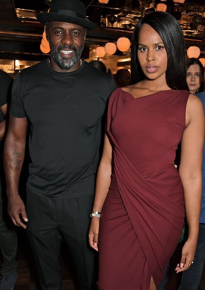 Idris Elba and Sabrina Dhowre Elba at the official launch party of Lucky Cat in London, England.| Photo: Getty Images.