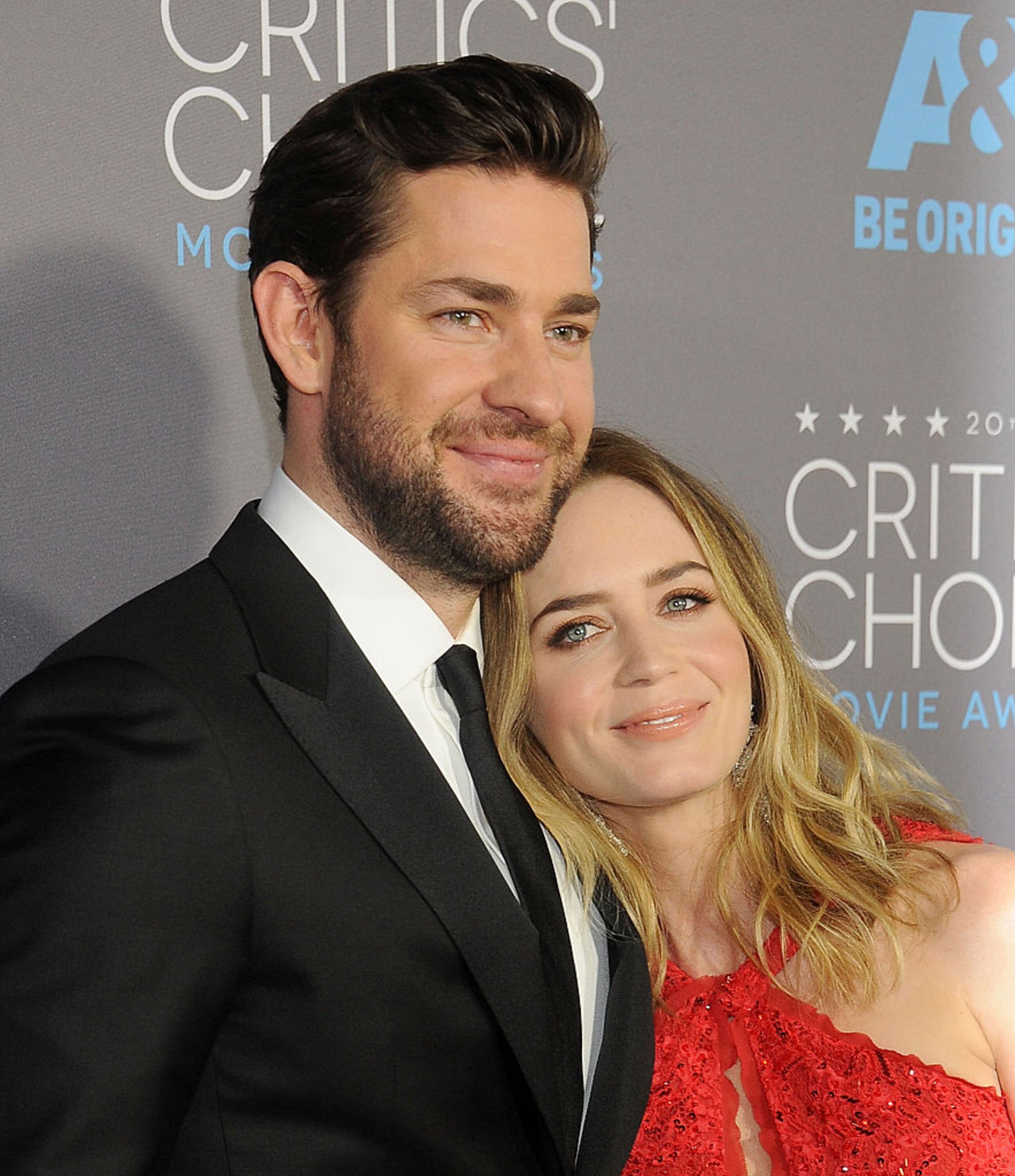 Emily Blunt and John Krasinski at the 20th Annual Critics' Choice Movie Awards on January 15, 2015, in Los Angeles | Source: Getty Images