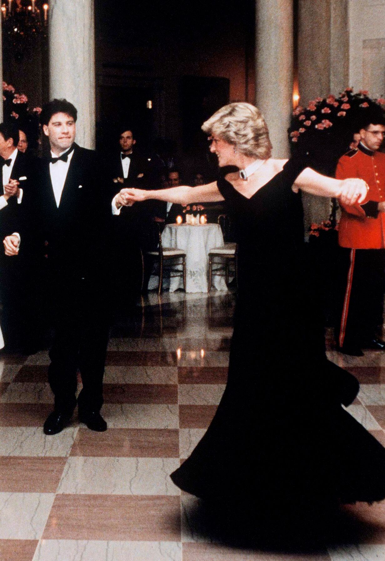 Princess Diana dances with John Travolta at the White House | Getty Images