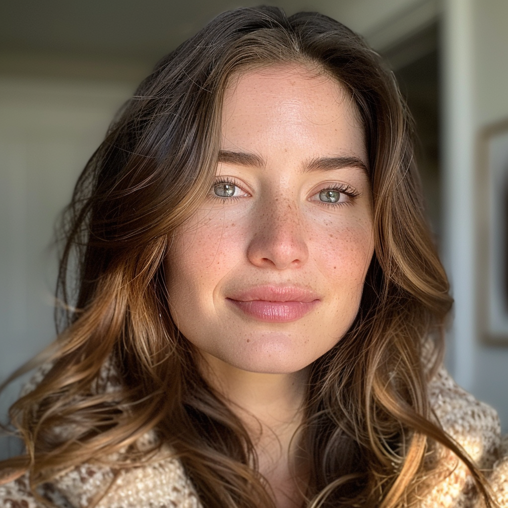 A close-up of a smiling woman | Source: Midjourney