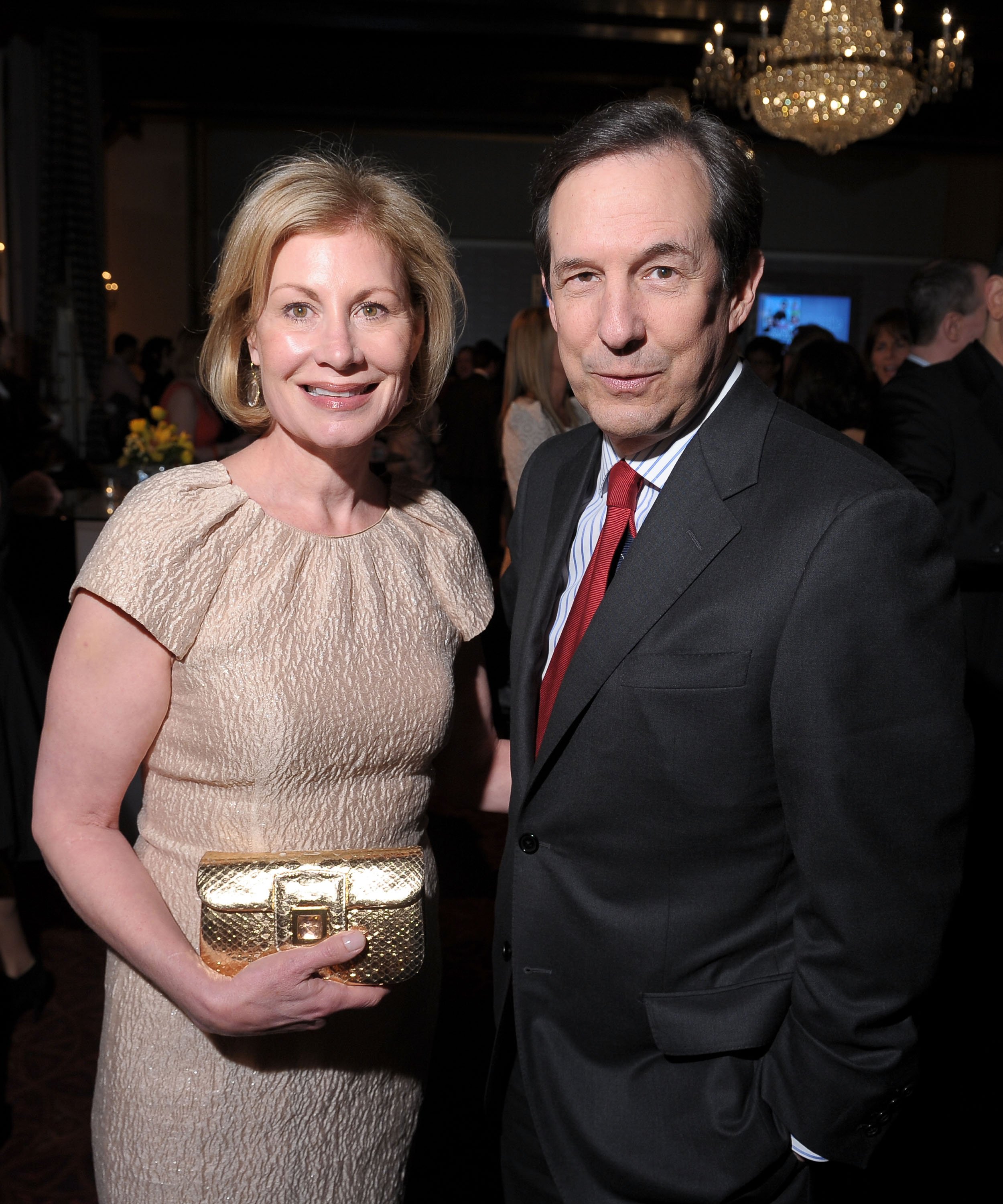 Lorraine Smothers and Chris Wallace are pictured at the PEOPLE/TIME Party on the eve of the White House Correspondents' Dinner on April 27, 2012, in Washington, DC | Source: Getty Images