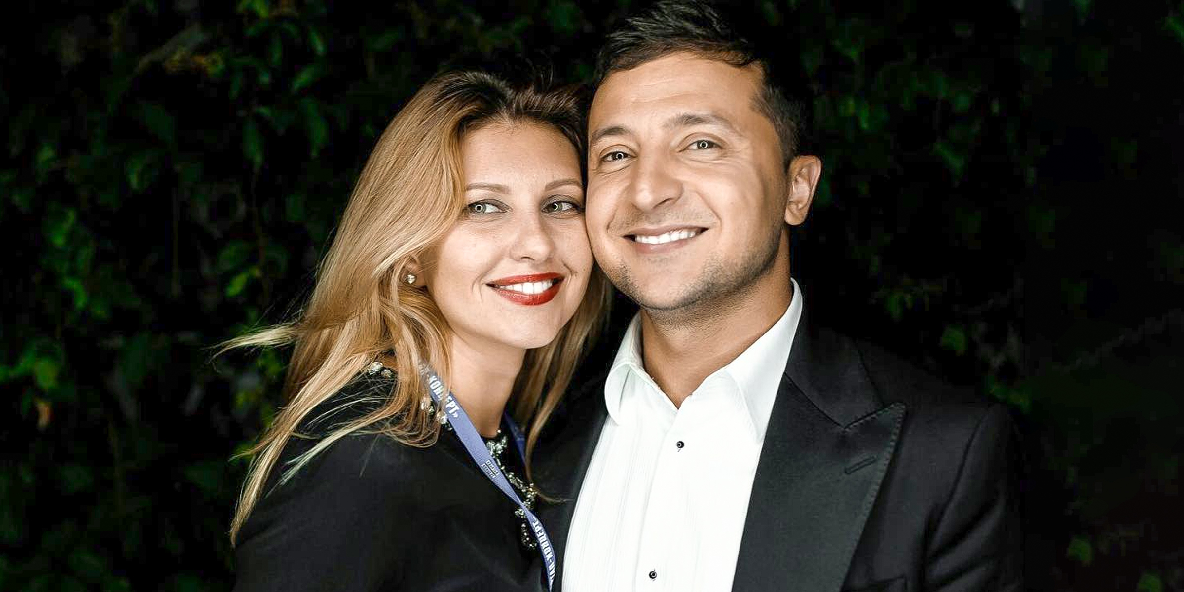 First Lady Olena Zelenska and President Volodymyr Zelenskyy | Source: Getty Images
