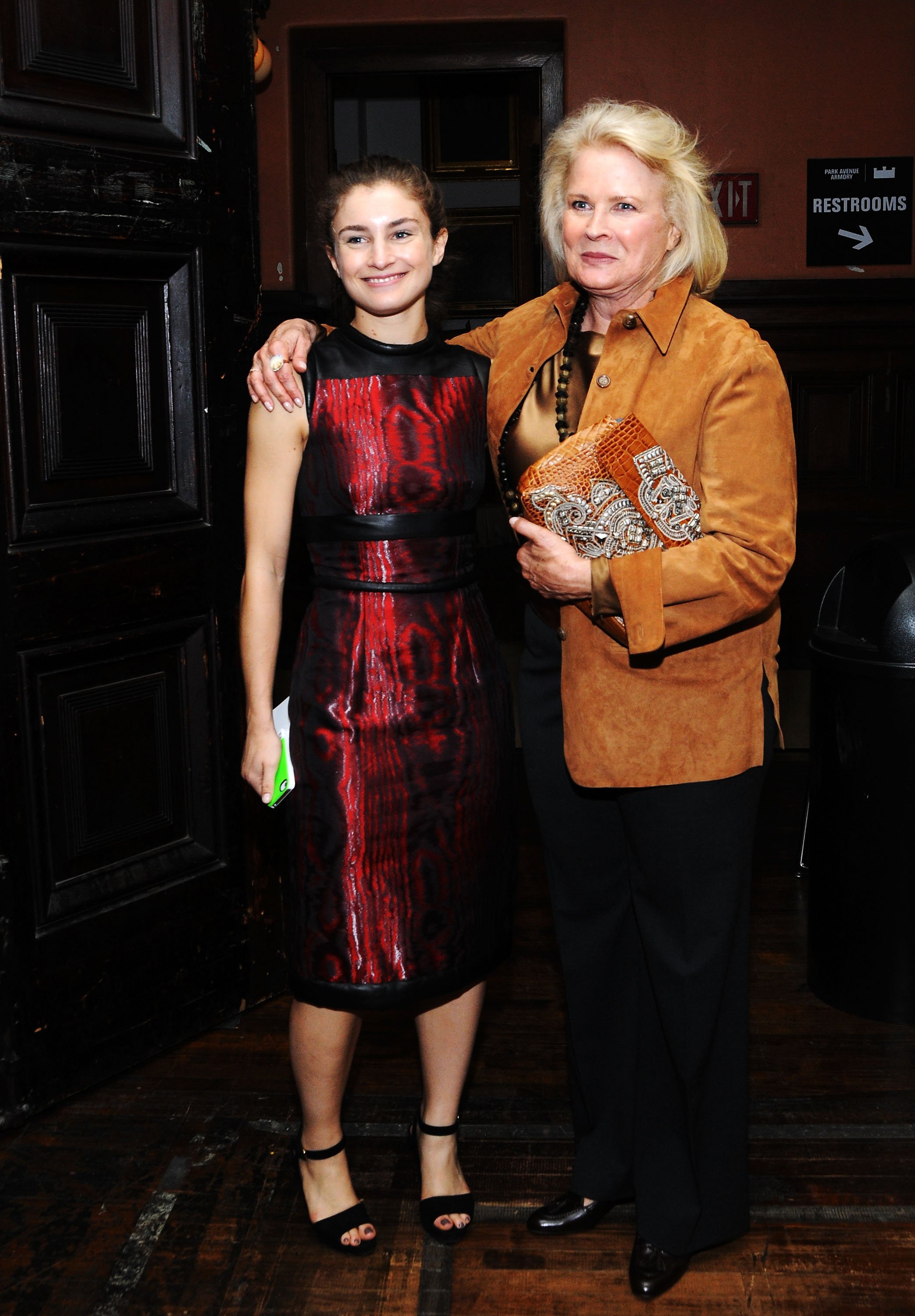 Candice Bergen and her daughter Chloe Malle attend The Society of Memorial Sloan-Kettering Cancer Center's 24th annual Preview Party for The International Fine Art and Dealers Show at Park Avenue Armory on October 18, 2012 in New York City | Source: Getty Images