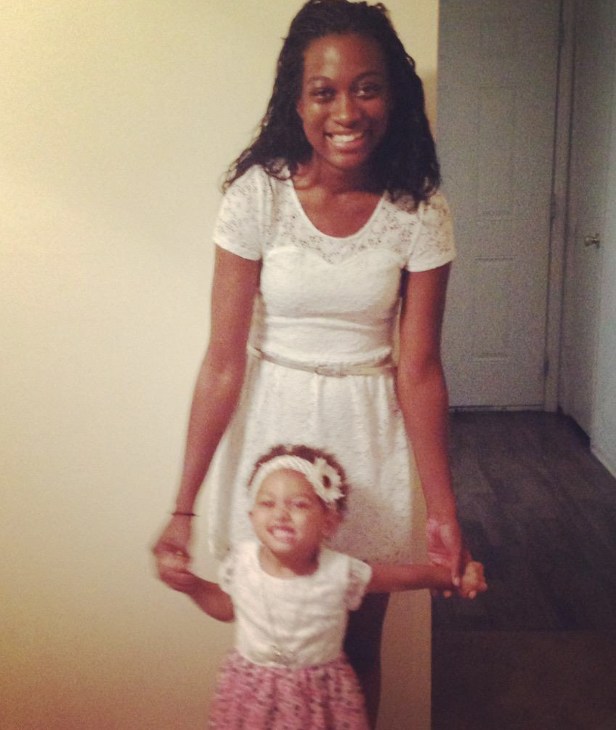 Chloe Chrisley and her biological mother from a post dated June 8, 2015. | Source: X/@angej201211