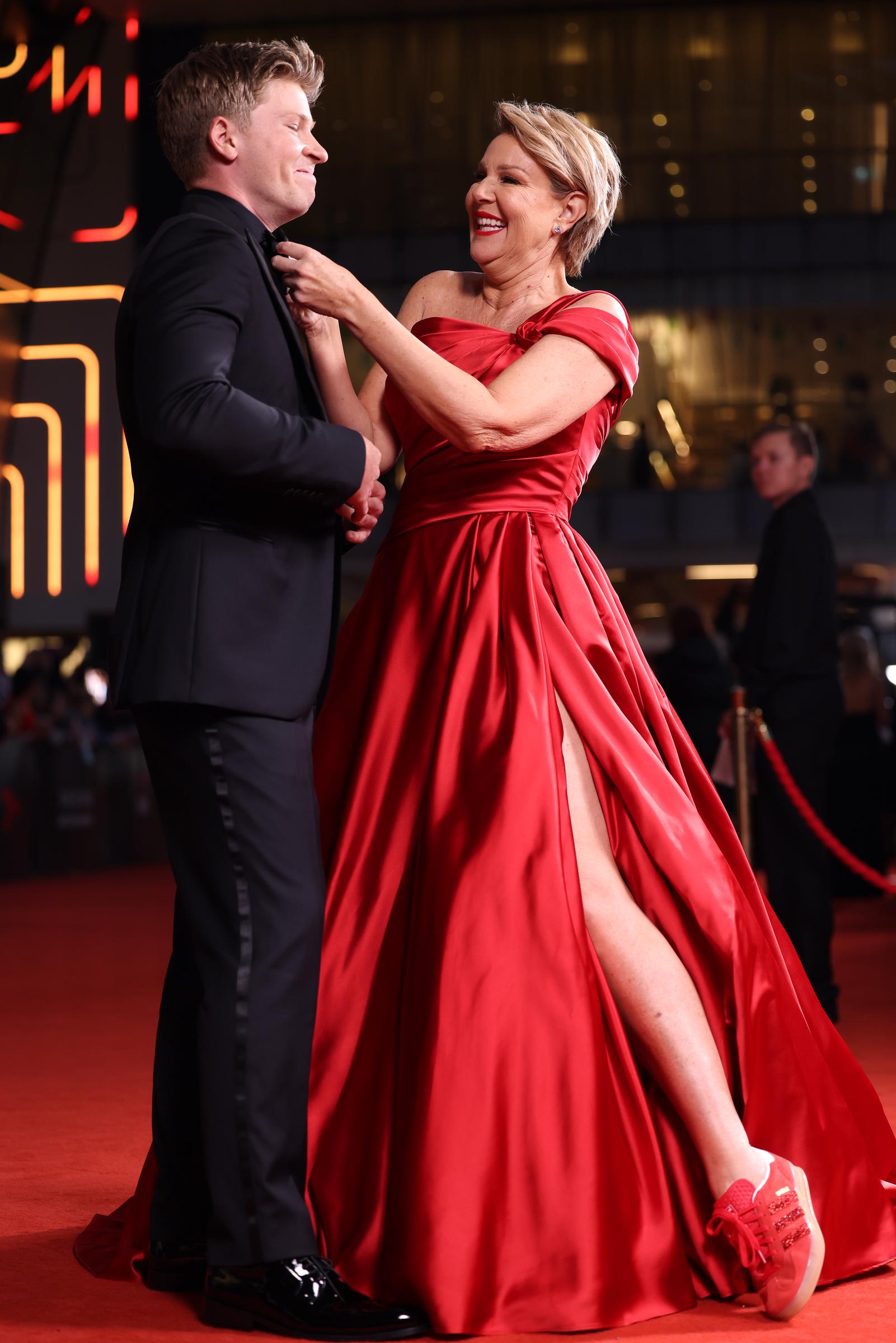 Robert Irwin and Julia Morris. | Source: Getty Images