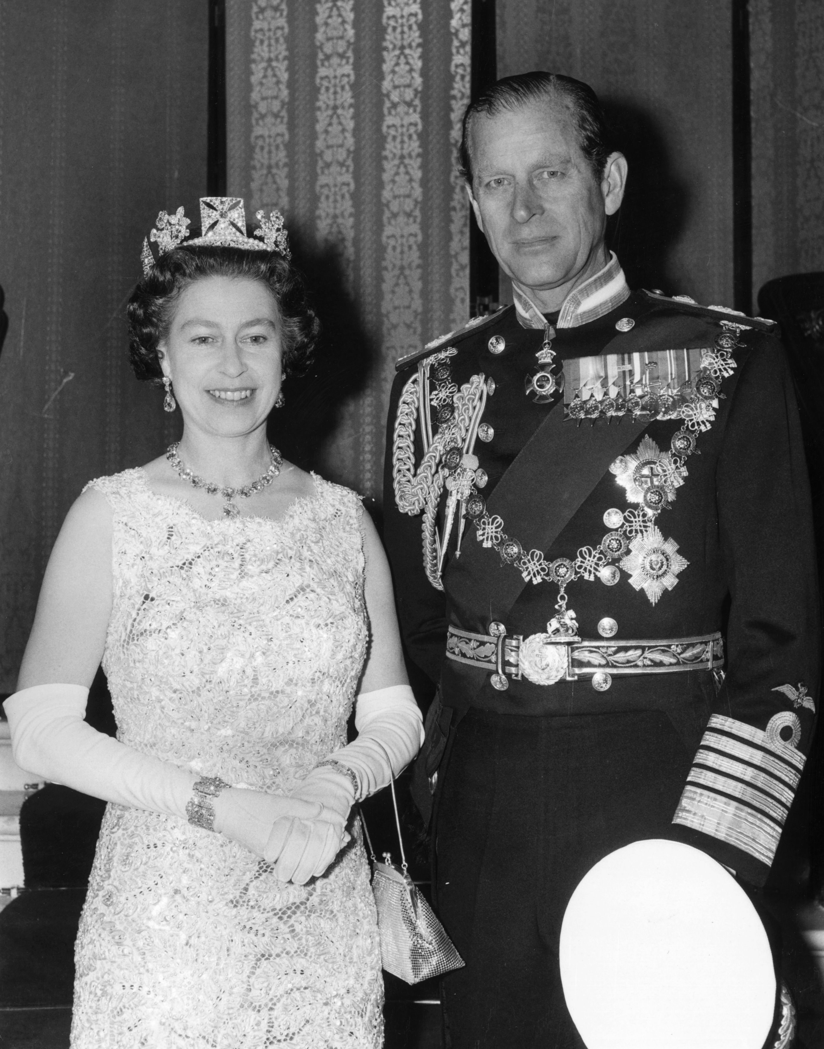 Queen Elizabeth II and Prince Philip, Duke of Edinburgh, during celebrations for their Silver Wedding anniversary | Photo: Getty Images