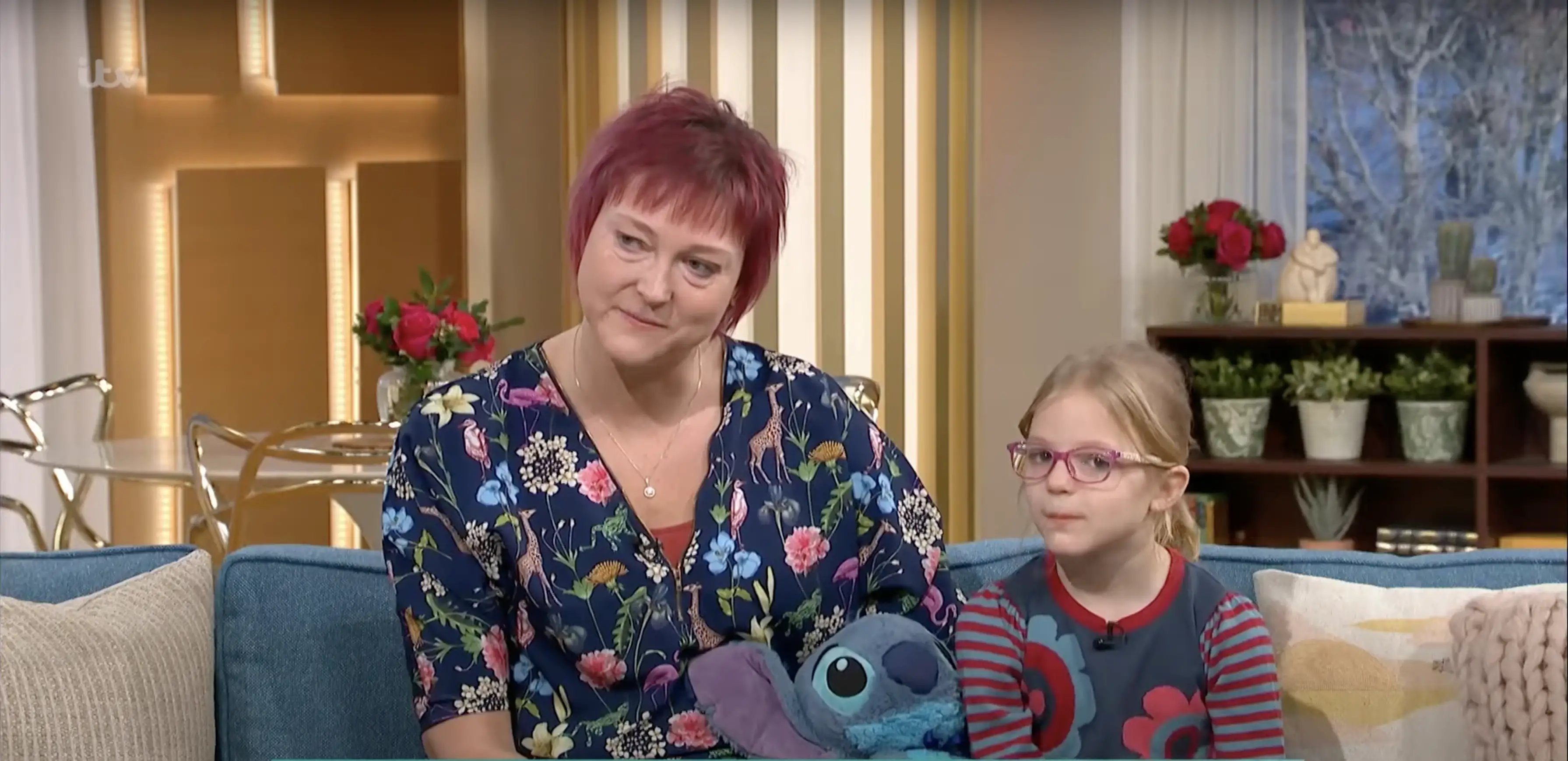 Aimee and Daisy Hamer during an interview on "This Morning" on January 14, 2024 | Source: YouTube/ThisMorning