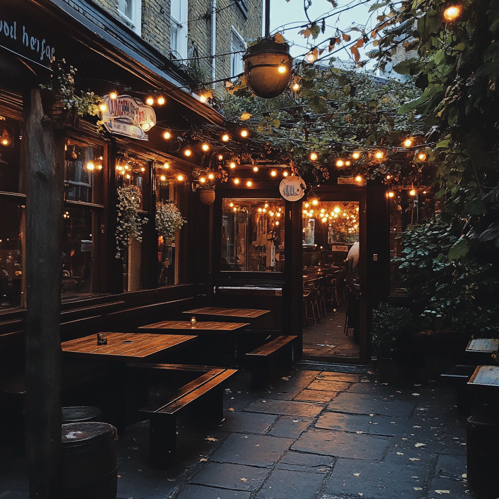 The exterior of a pub | Source: Midjourney