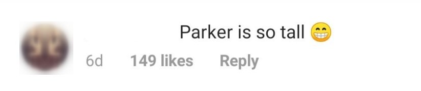 A fan comments underneath Danielle Busy's post of daughters Olivia, Hazel, and Parker | Photo: Getty Images