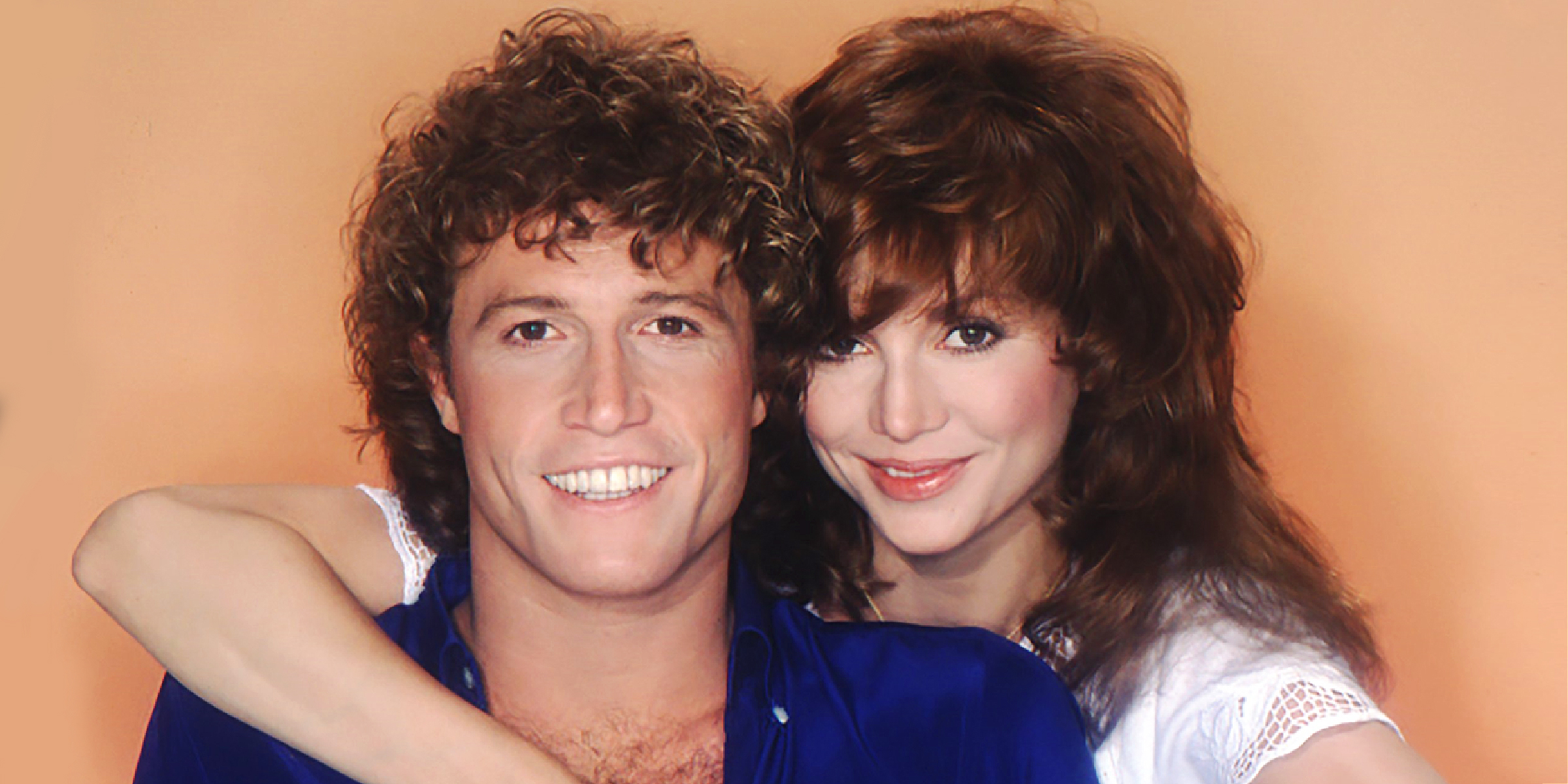 Andy Gibb and Victoria Principal, 1981 | Source: Getty Images