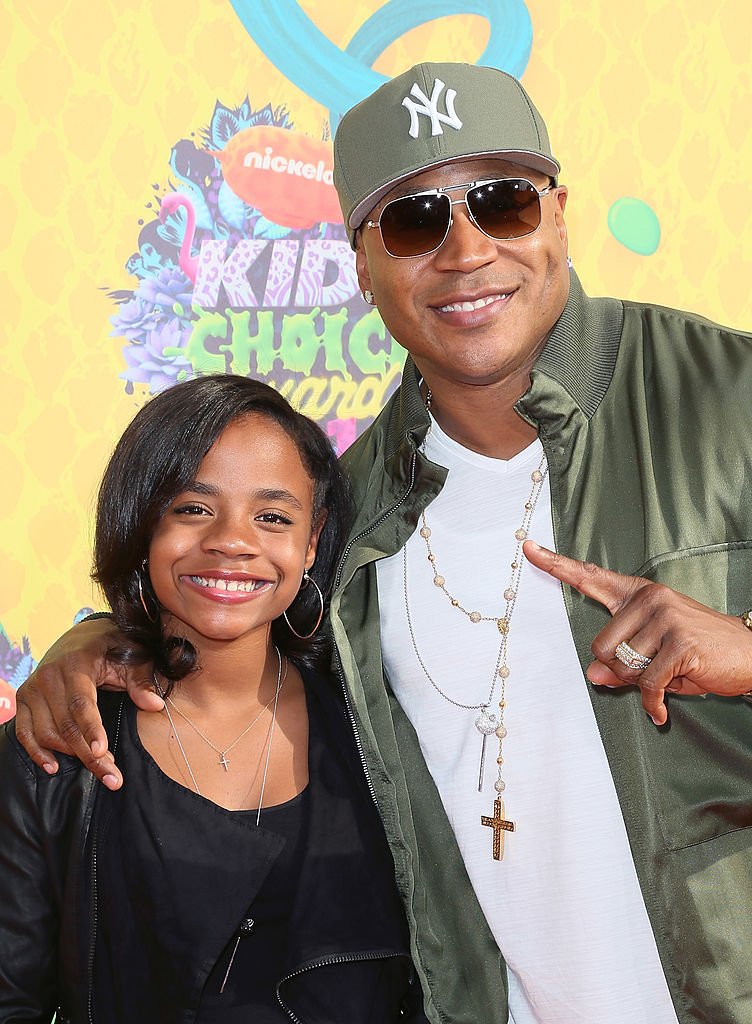 LL Cool J and daughter, Nina-Symone at the Nickelodeon's 27th Annual Kids' Choice Awards in Los Angeles, California on March 29 2014. | Photo; Getty Images