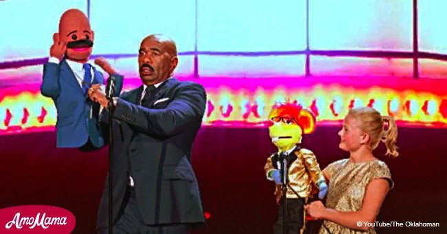 Before winning 'AGT', Darci Lynne appeared on Steve Harvey's show. It was a huge success