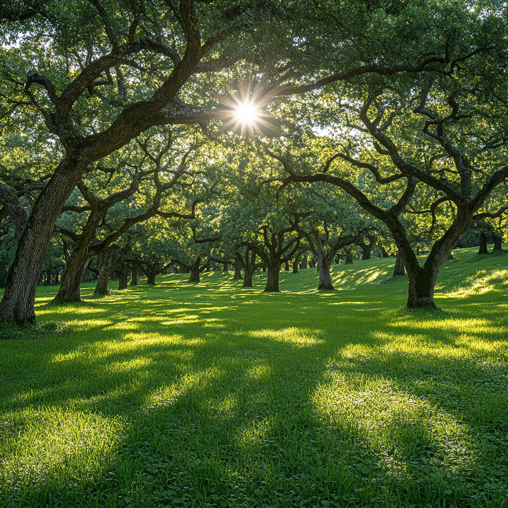 Trees in the shade | Source: Midjourney