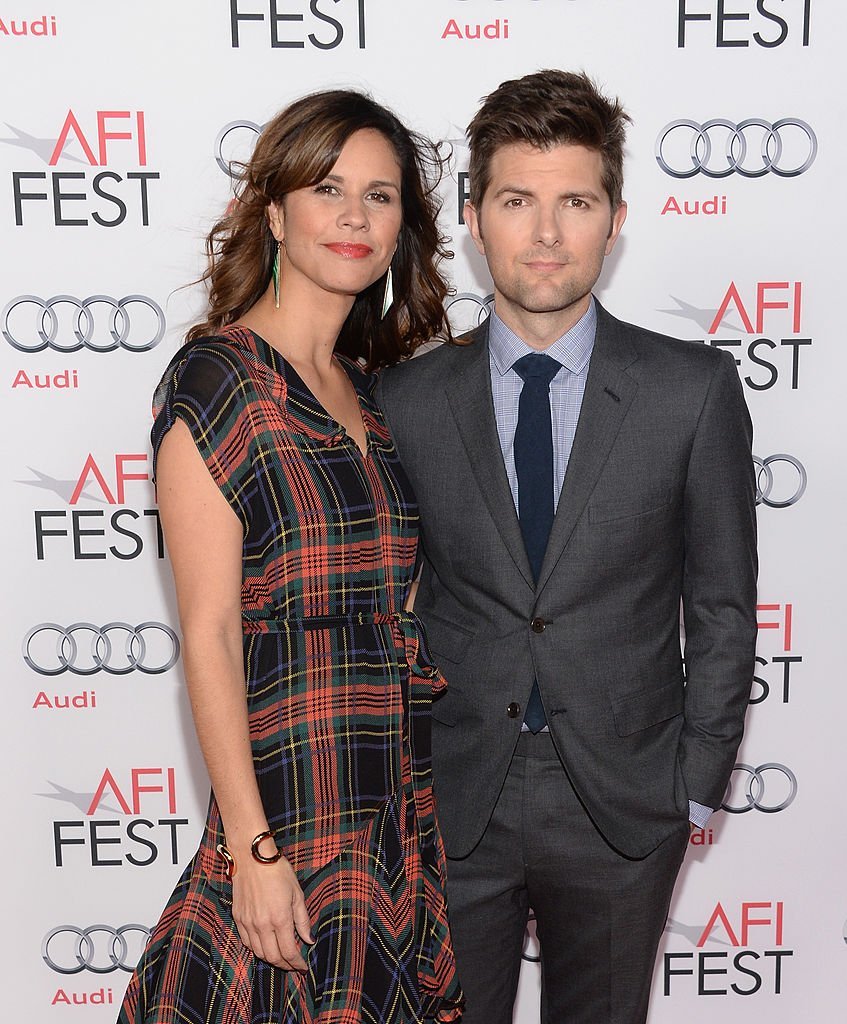 Naomi Sablan and Adam Scott attend the AFI FEST 2013 Presented By Audi Premiere Of "The Secret Life of Walter Mitty"  | Getty Images