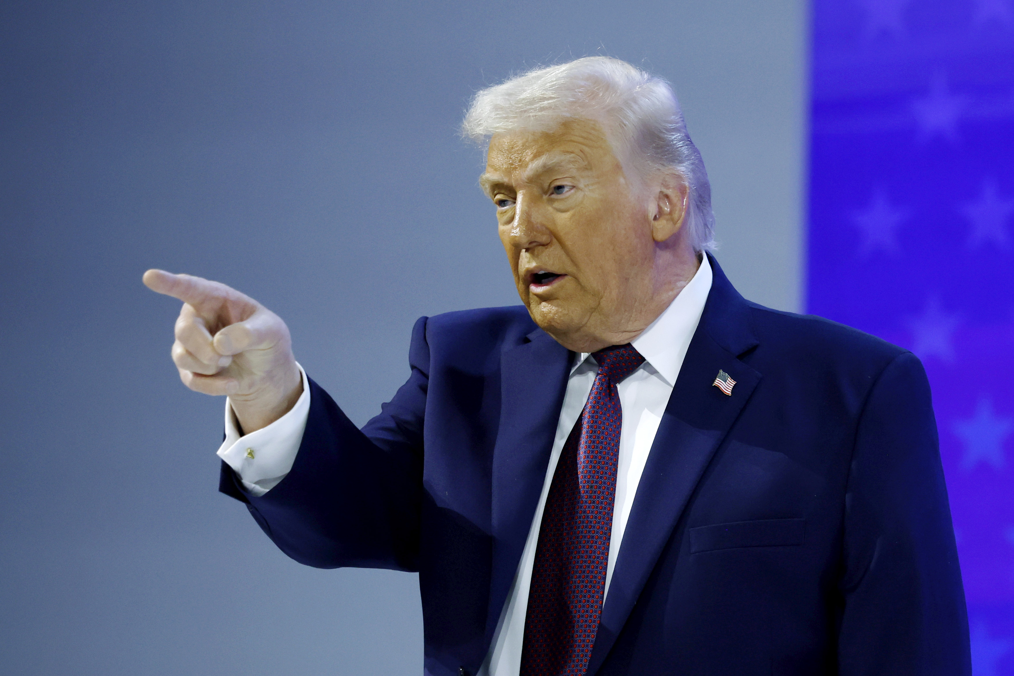 President Donald Trump gestures during a signing ceremony at the World Economic Forum in Davos, Switzerland, on January 22, 2026 | Source: Getty Images
