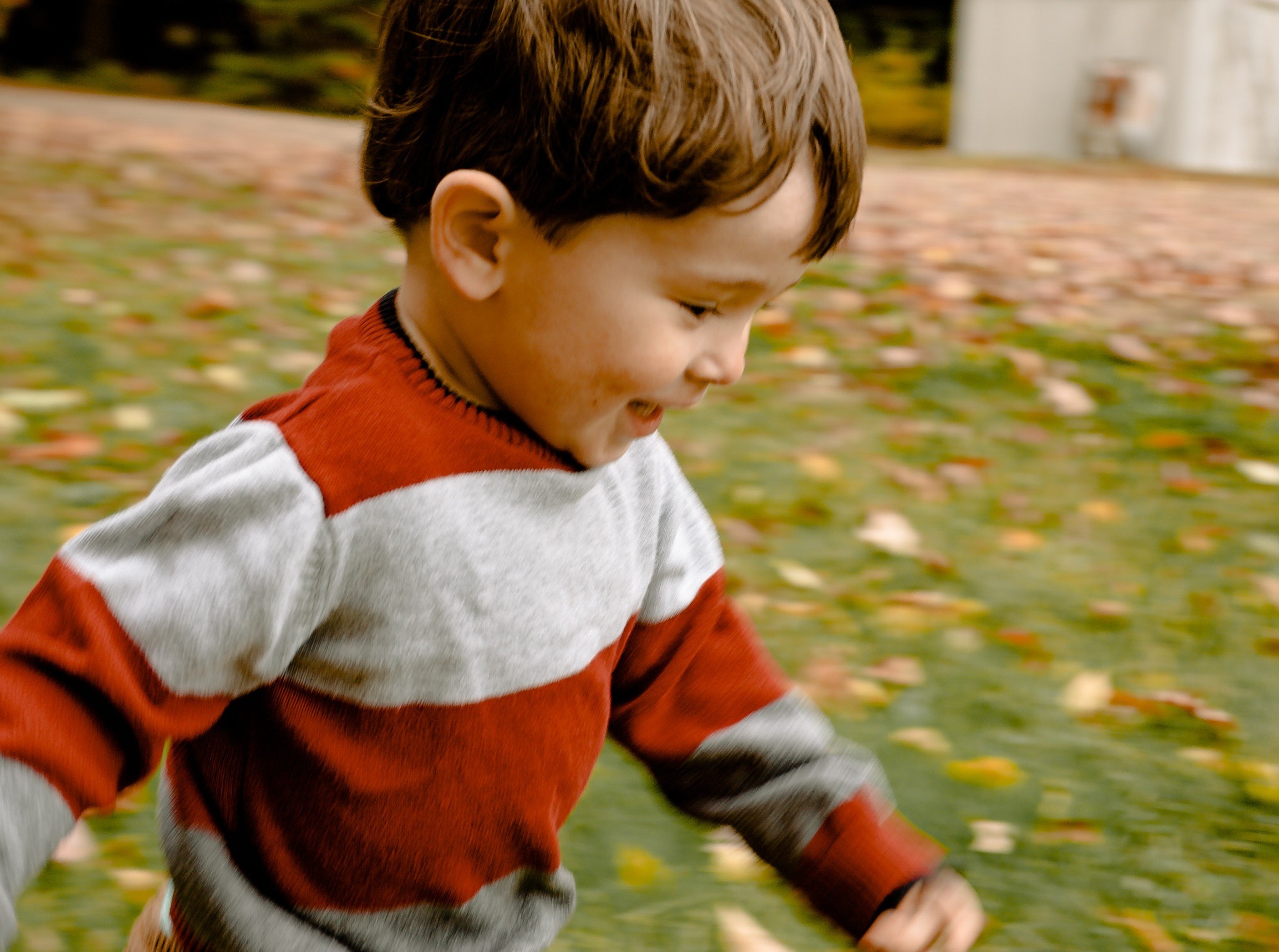 A happy little boy playing outside | Source: Pexels