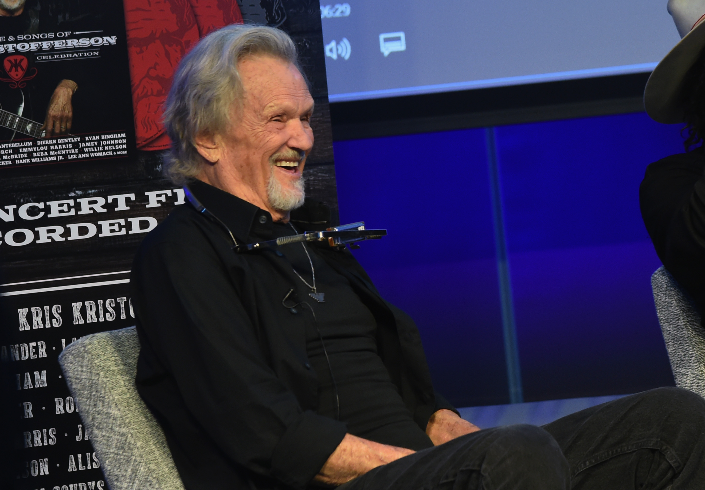 Kris Kristofferson attends "A Look Into the Life & Songs of Kris Kristofferson" on The Steps at WME in Nashville, Tennessee, on October 26, 2017 | Source: Getty Images