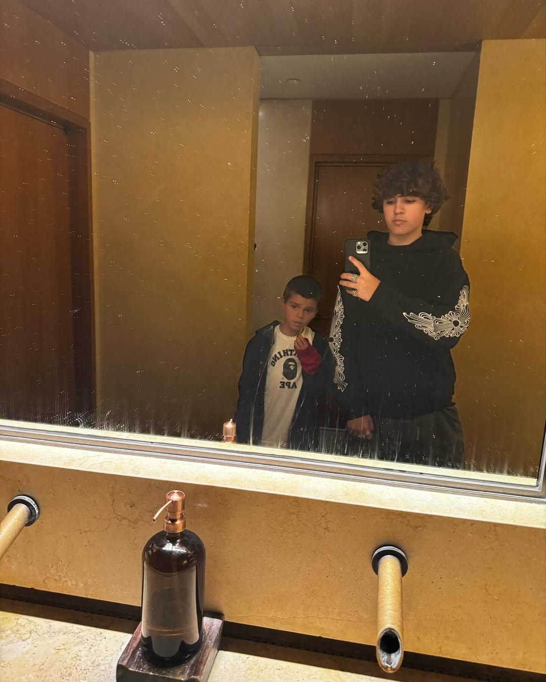 Reign and Mason Disick from a post dated May 26, 2024. | Source: Instagram/masondisick