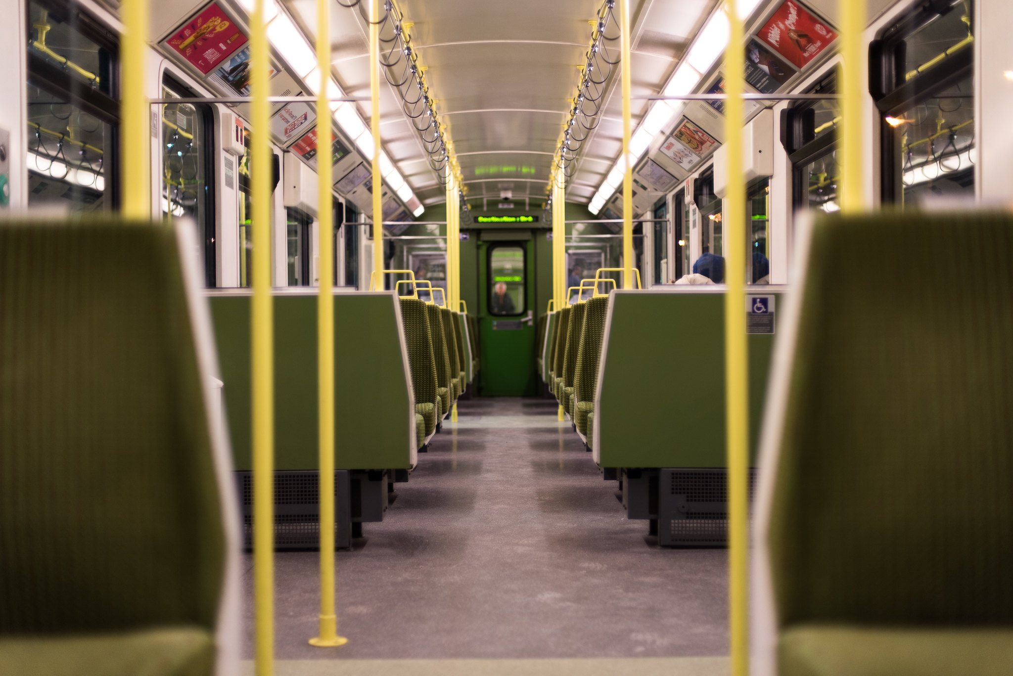 Seats in a train | Source: Flickr