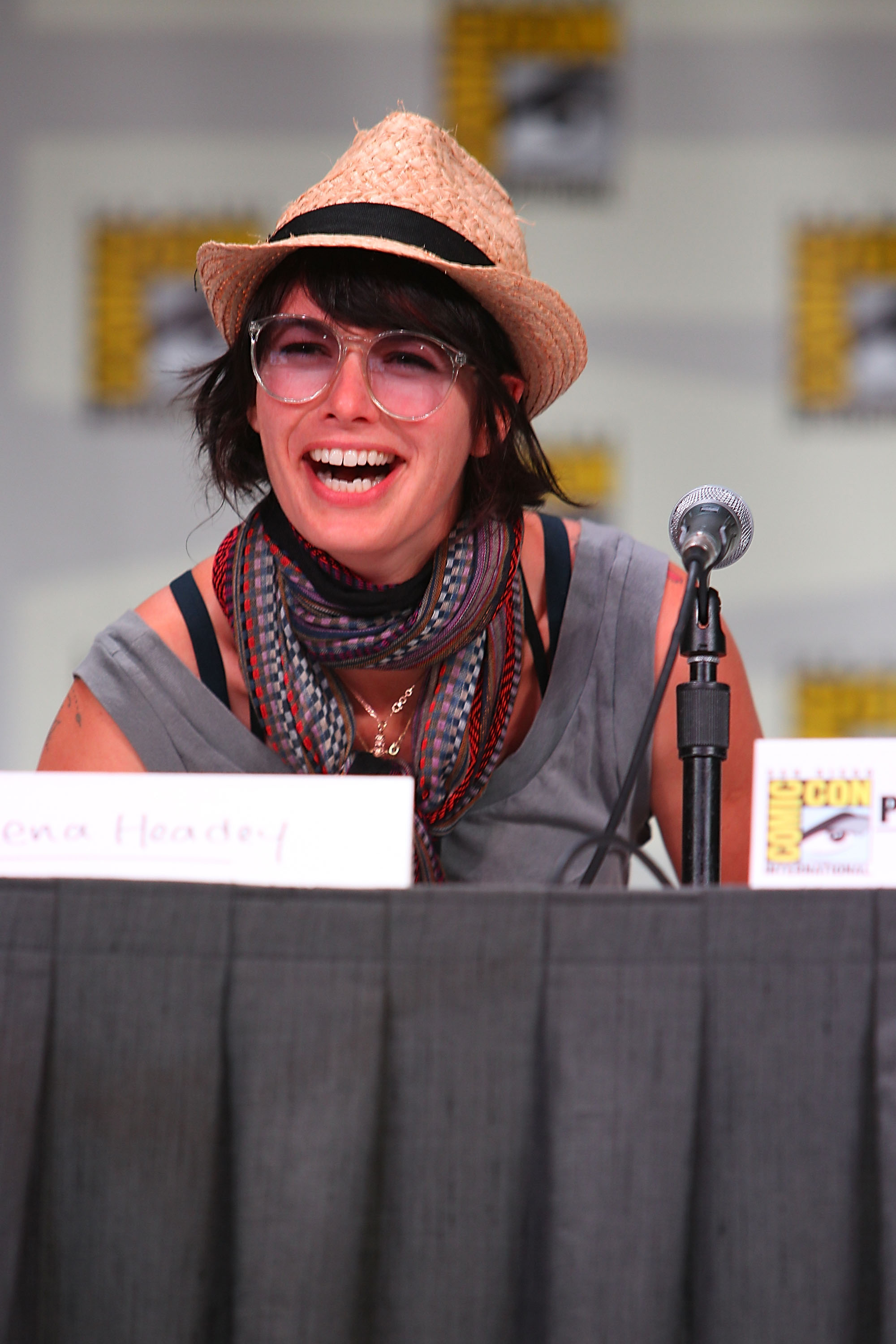 Lena Headey attends the "Game of Thrones" panel at 2011 Comic-Con International - Day 1 on July 21, 201,1 in San Diego, California. | Source: Getty Images