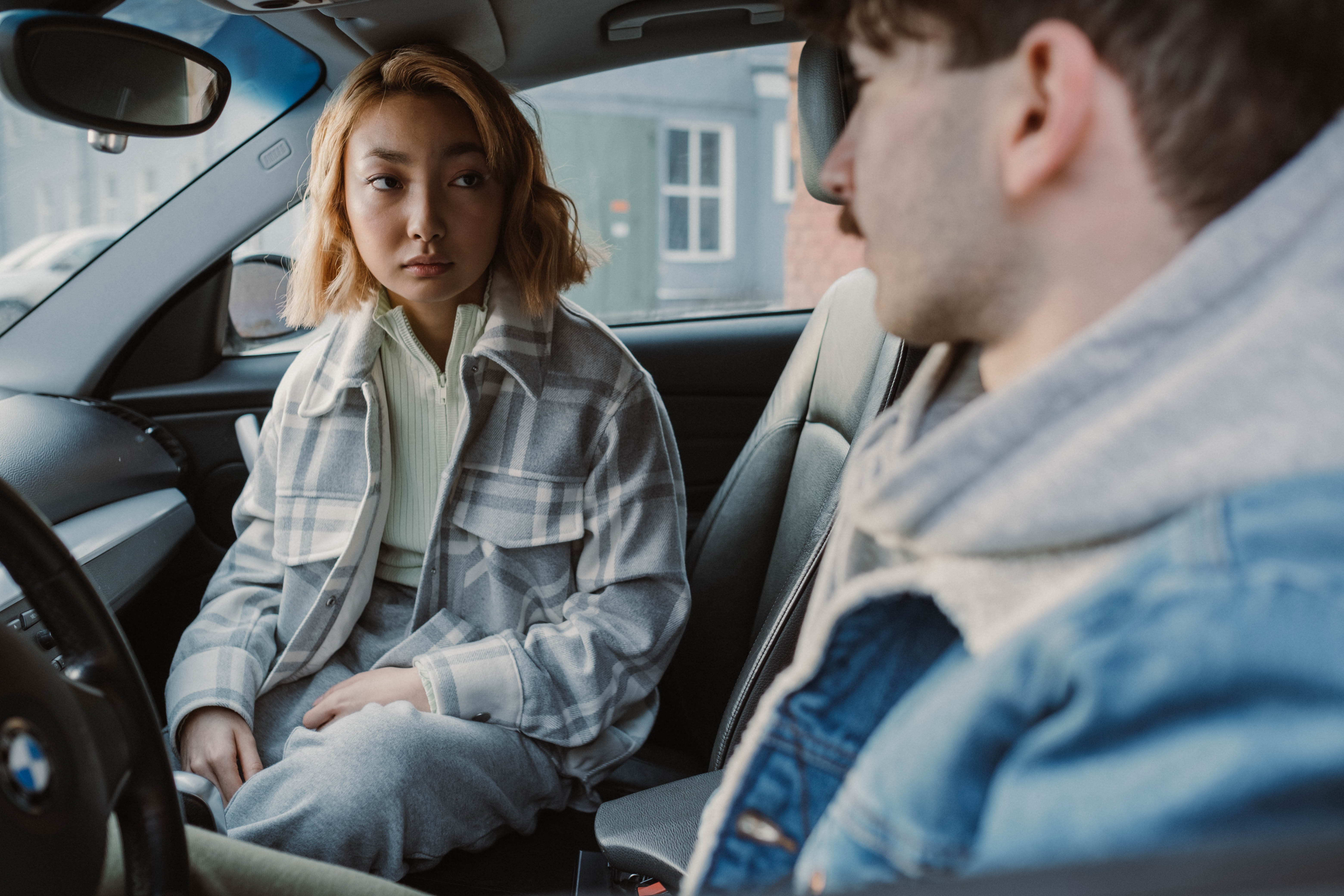 A couple sitting in the car | Source: Pexels