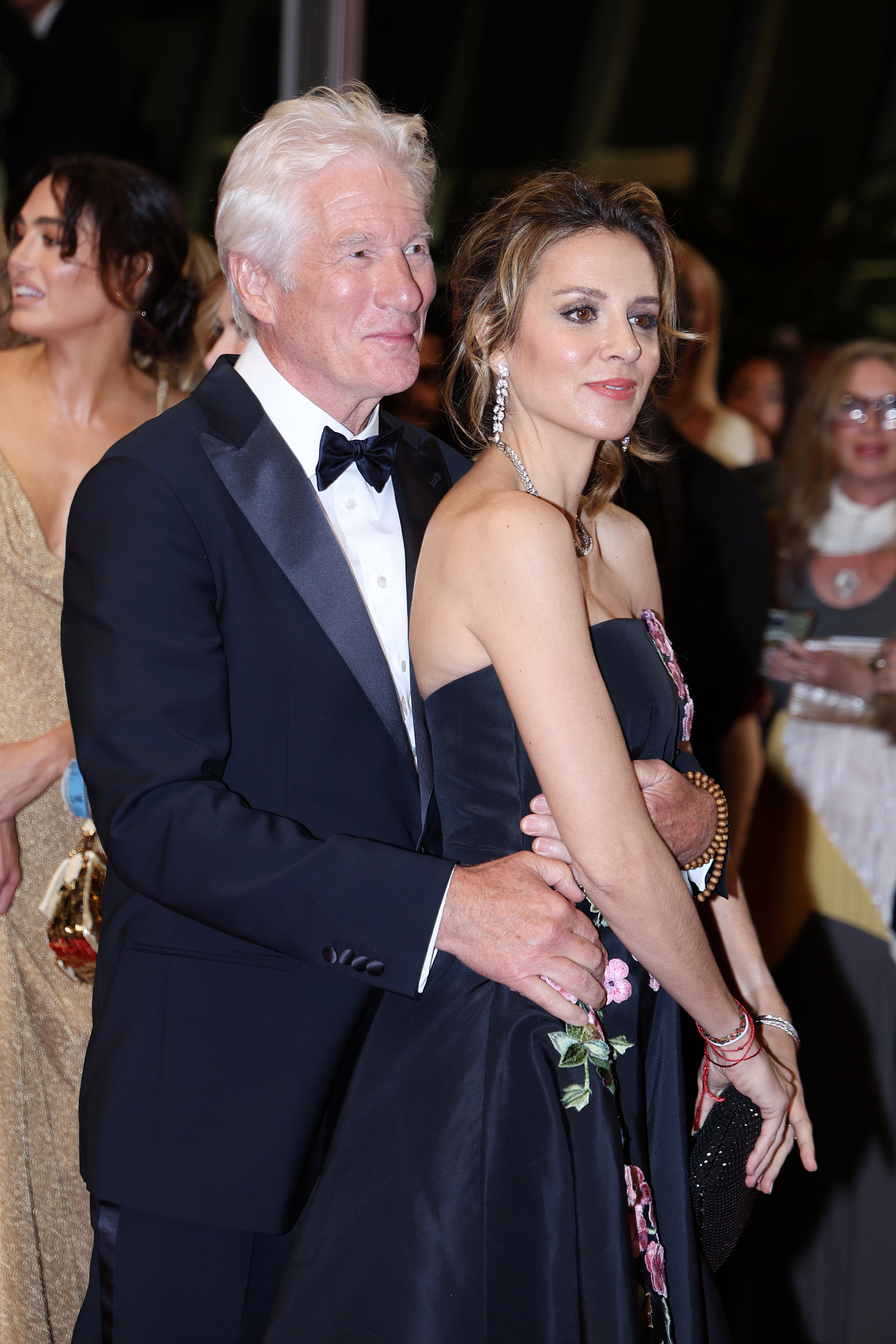 Alejandra Silva and Richard Gere at the Cannes Film Festival in 2024 | Source: Getty Images