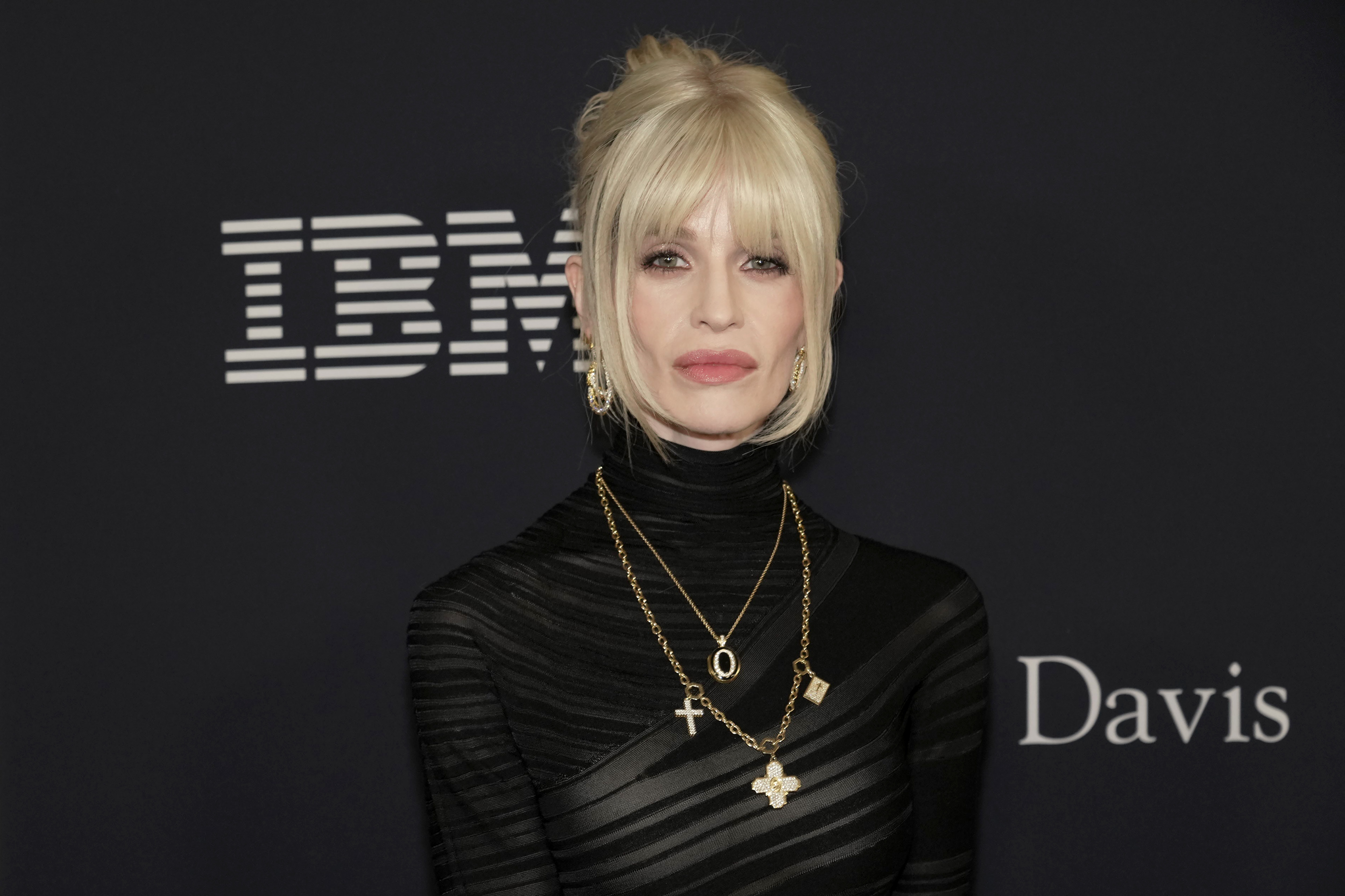 Kelly Osbourne at the 68th Grammy Awards Pre-Grammy Gala & Grammy Salute to Industry Icons Honoring Avery Lipman and Monte Lipman on January 31, 2026, in California, United States. | Source: Getty Images