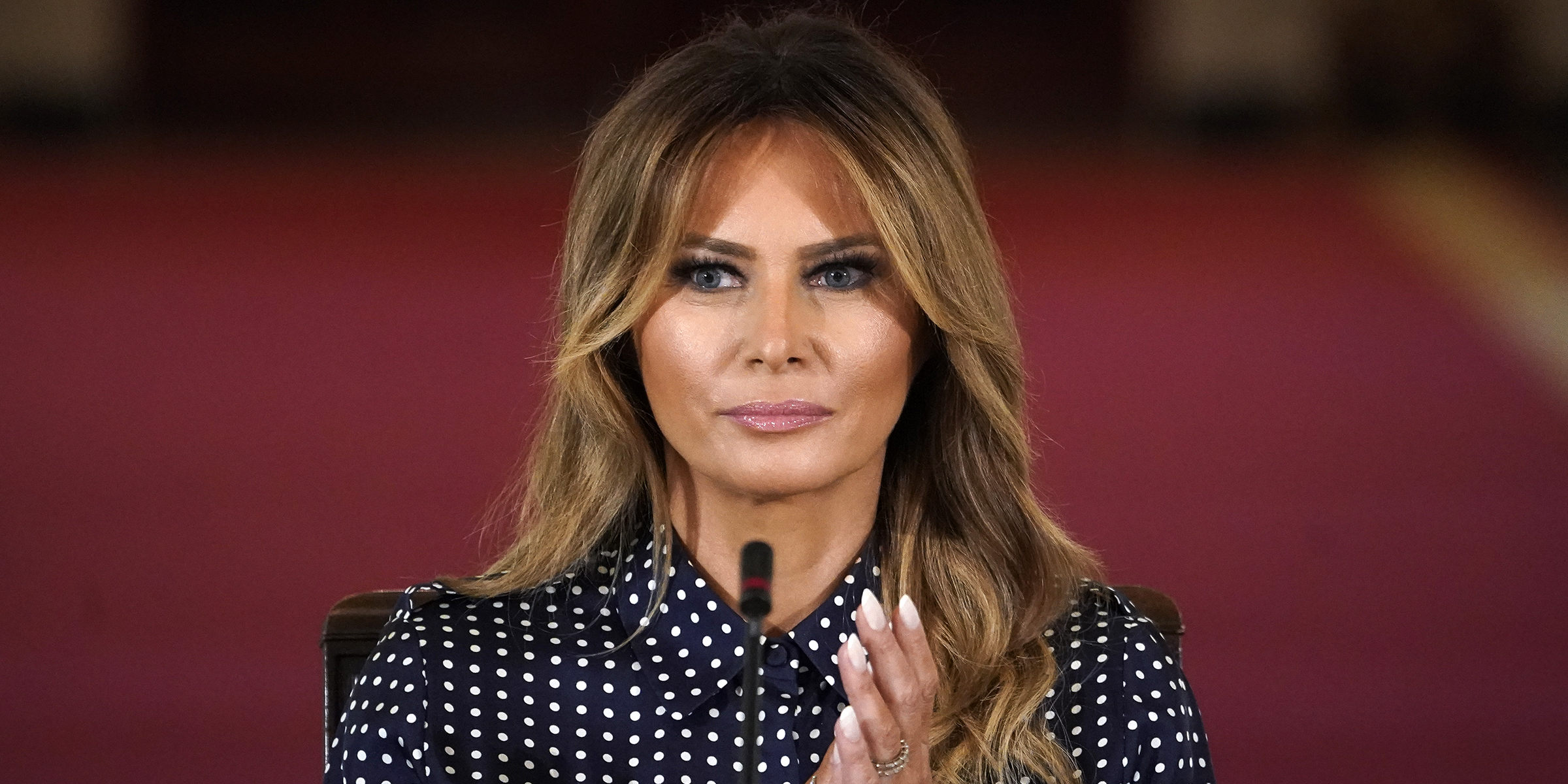 U.S. First Lady Melania Trump | Source: Getty Images