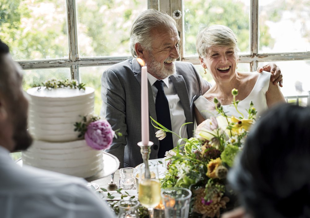 Older couple wedding day | Source: Shutterstock