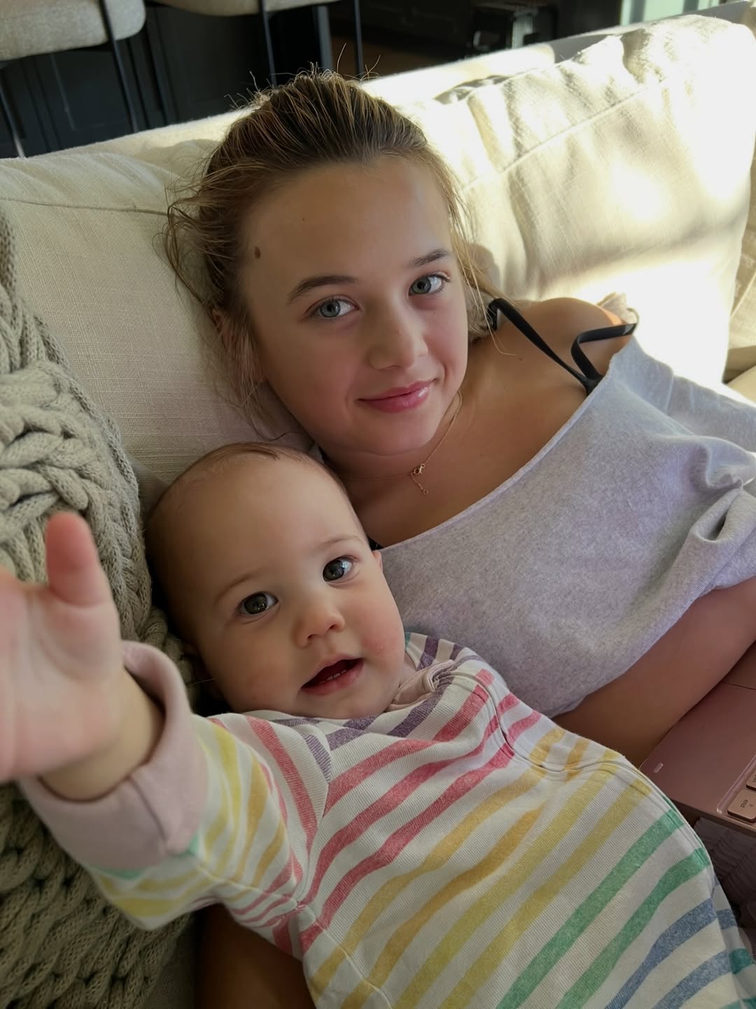 Jenna Dewan's daughters, Rhiannon and Everly, from a post dated March 9, 2026 | Source: Instagram/jennadewan