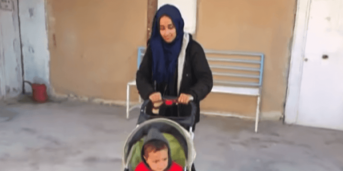  Hoda, Former Alabaman ISIS bride and her son | Photo: YouTube/News Live Now