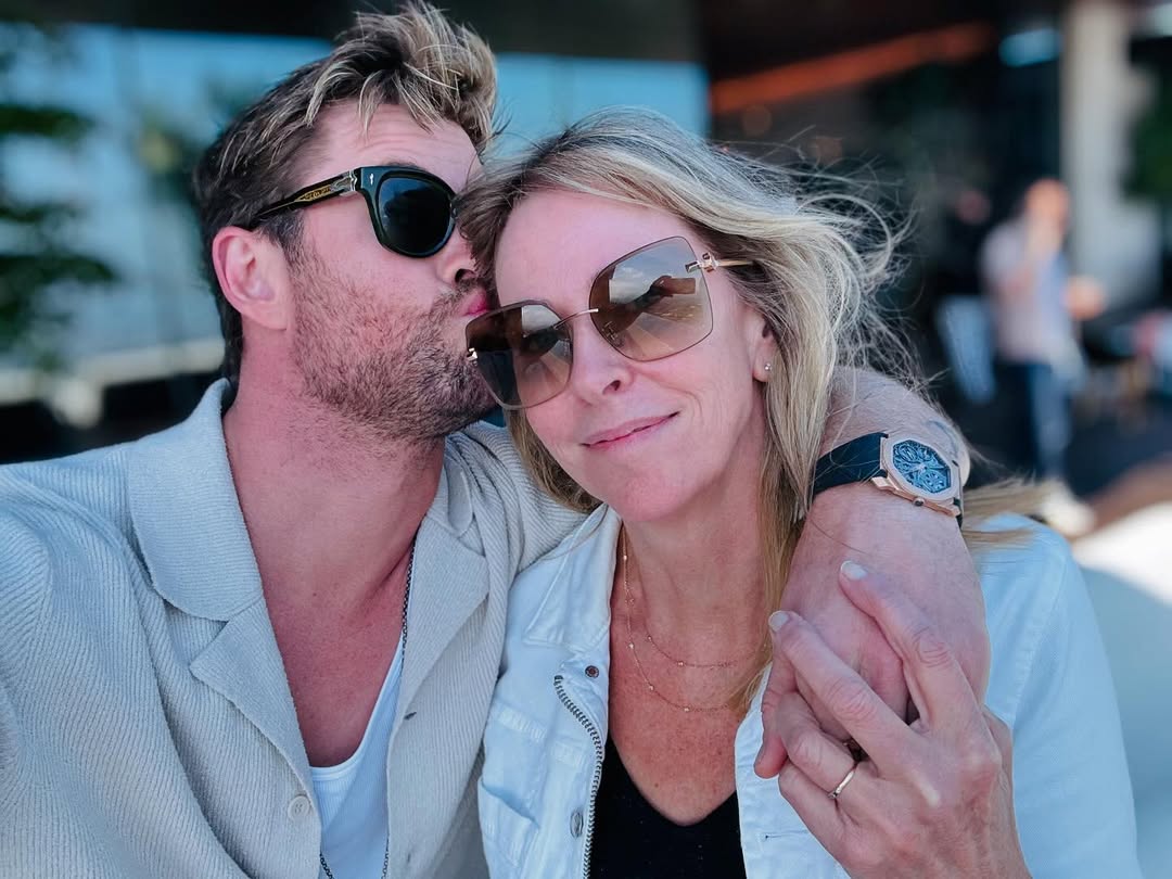 Chris Hemsworth with his mother from a post dated May 11, 2025. | Source: Instagram/chrishemsworth