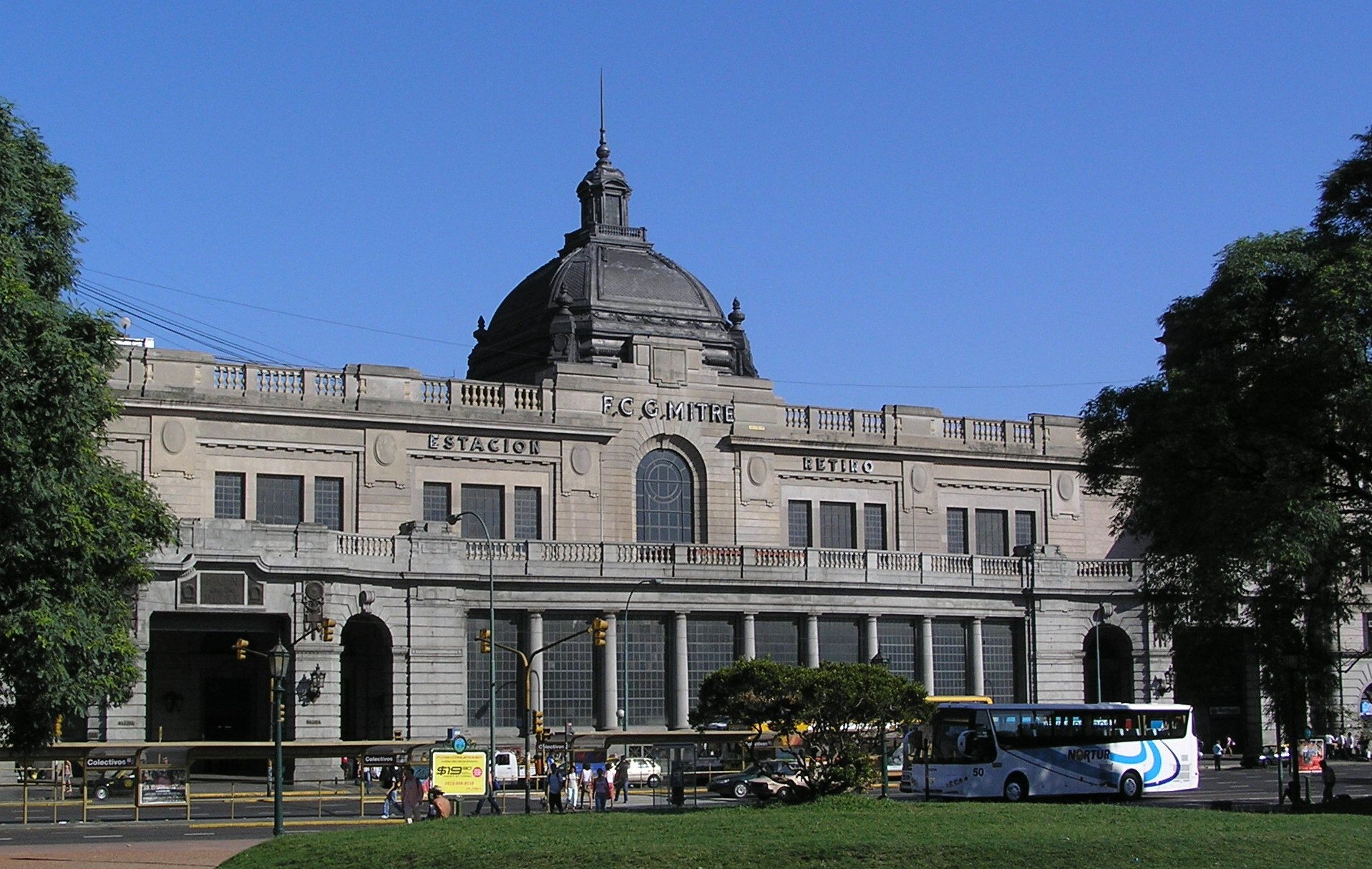 Estación de trenes de Retiro en Buenos Aires. | Foto: Wikipedia