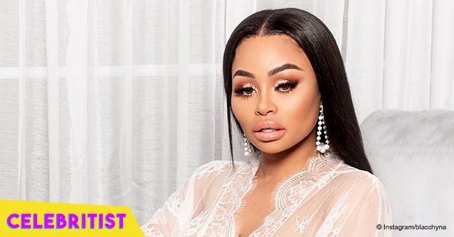 Blac Chyna gets slammed for bleaching her skin after sharing picture in purple outfit