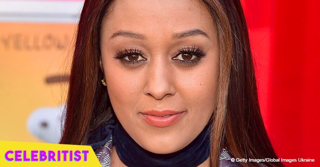 Tia Mowry shares throwback photo of her white dad who served in the army