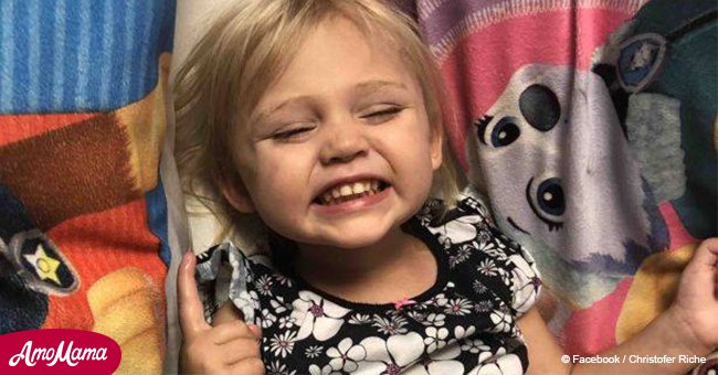 2-year-old toddler left partially paralyzed after freak accident with drinking glass