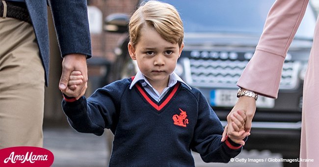 Prince George back at school - but no photos to mark the occasion
